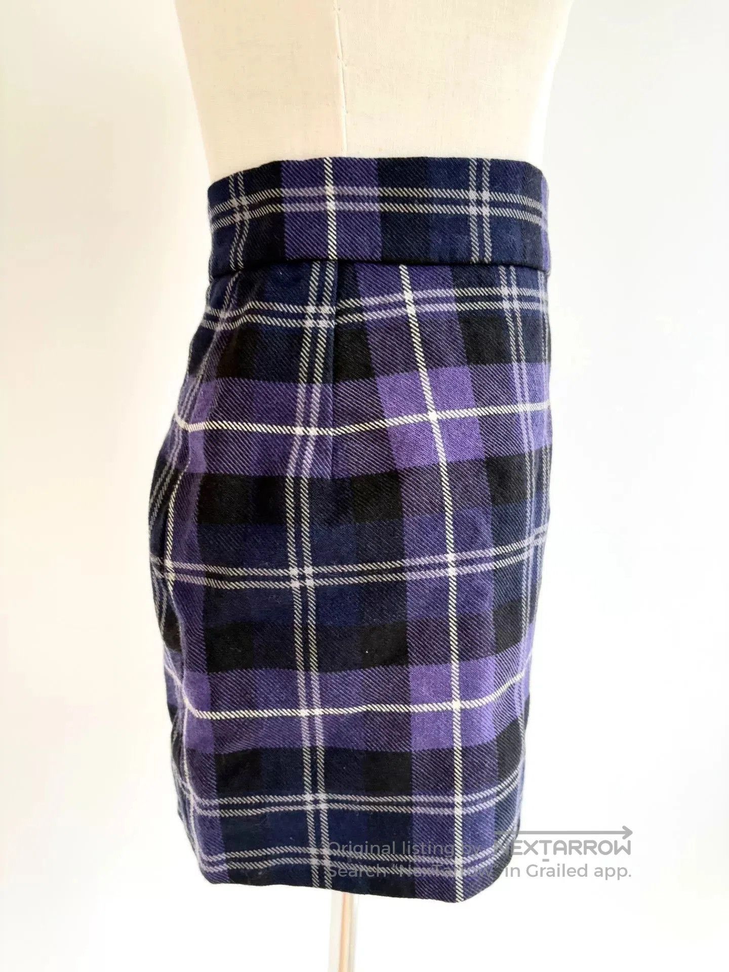 Vivienne Westwood vivienne westwood purple plaid mini skirt. Size 28" / US 6 / IT 42 - 4 Thumbnail