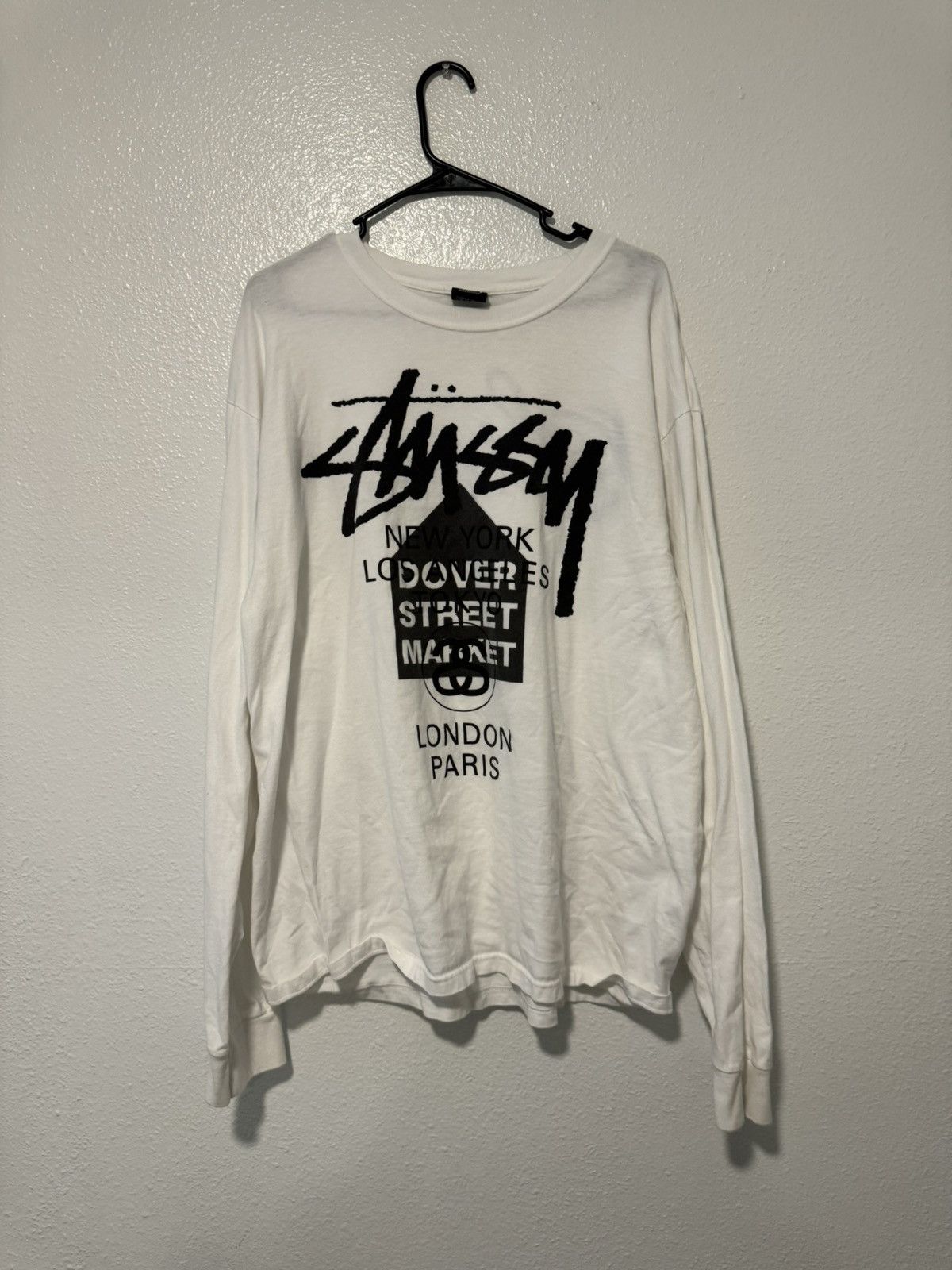 dover street market stussy air force 1