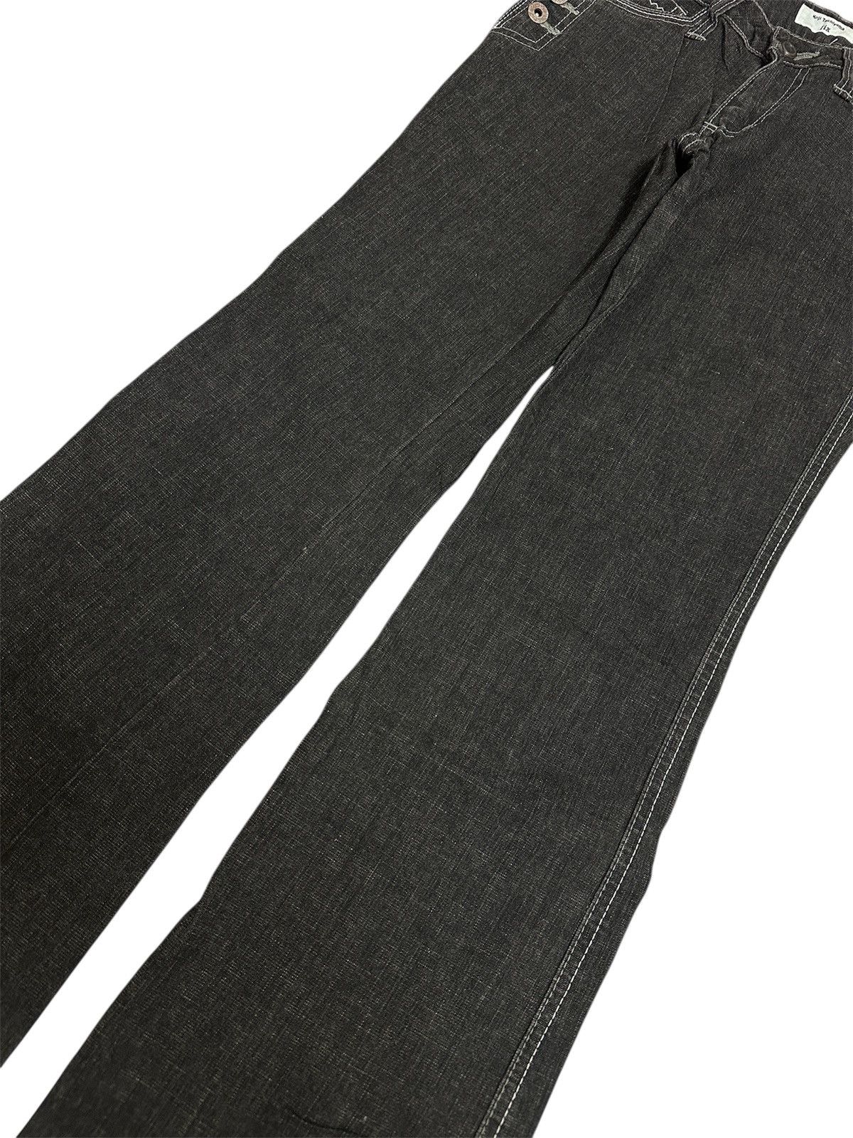 Japanese Brand × Yohji Yamamoto KOJI TACHIYAMA Flare Jeans Size US 29 - 9 Thumbnail