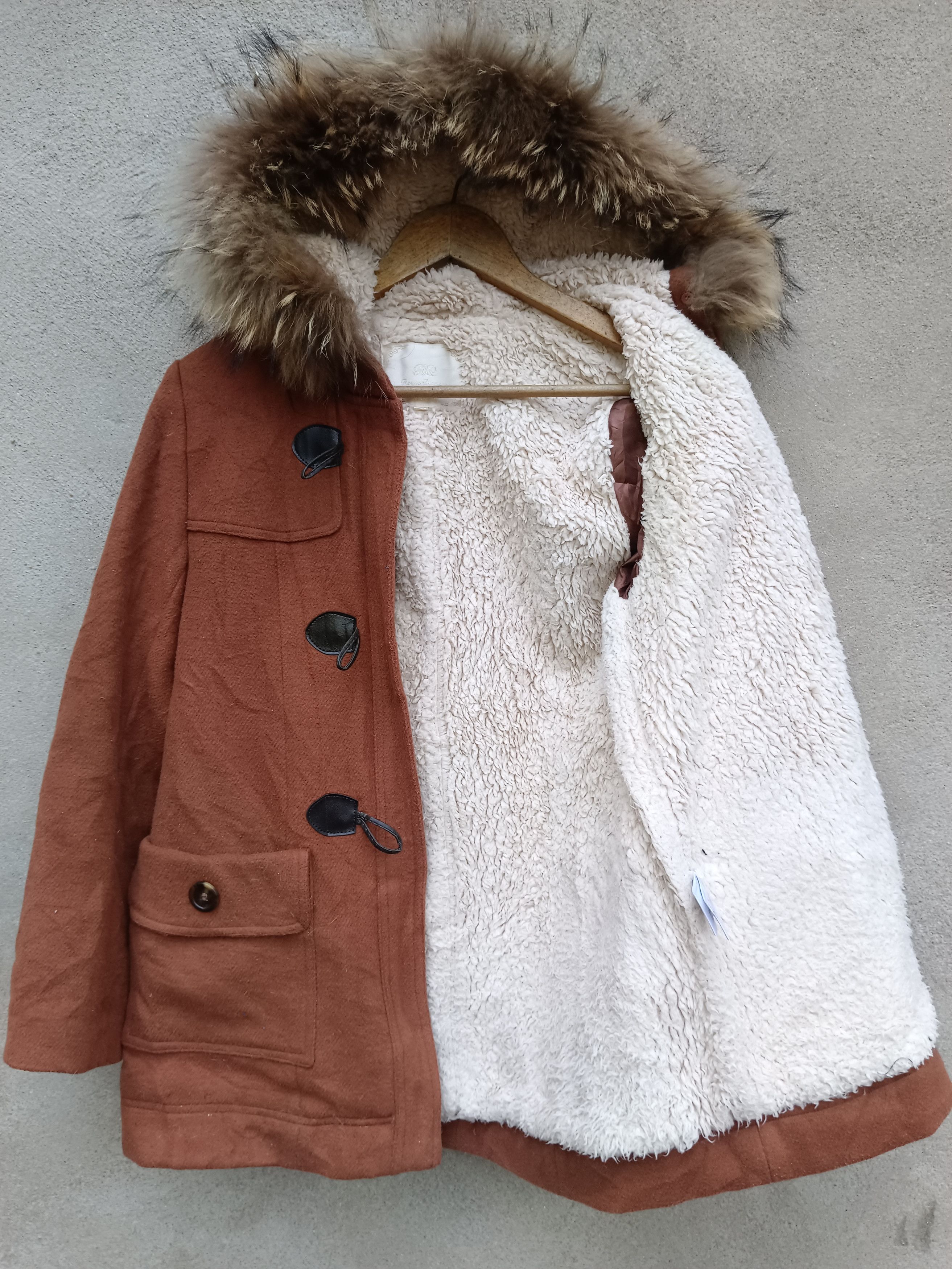 14th Addiction × If Six Was Nine × Le Grande Bleu (L.G.B.) Japanese Fashion Y2K Fur Raccoon Hoodie Coat Jacket Size US M / EU 48-50 / 2 - 5 Thumbnail