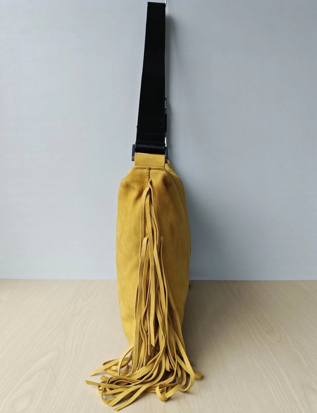 Allsaints AllSaints Edbury suede fringe shoulder bag FTP - 8214 Size ONE SIZE - 4 Thumbnail