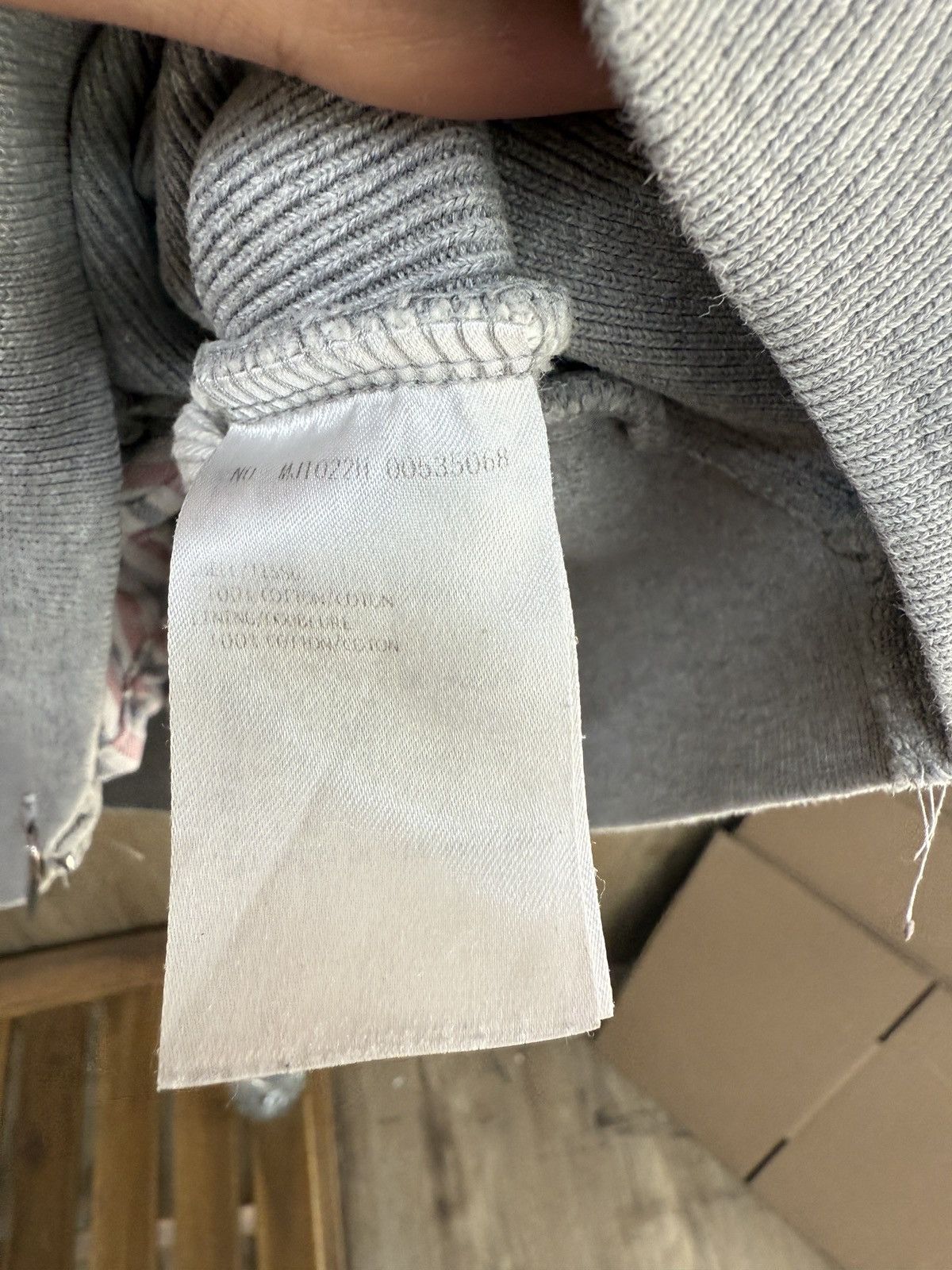Thom Browne Thom Browne Grey Zip Up Hoodie Size US L / EU 52-54 / 3 - 8 Thumbnail