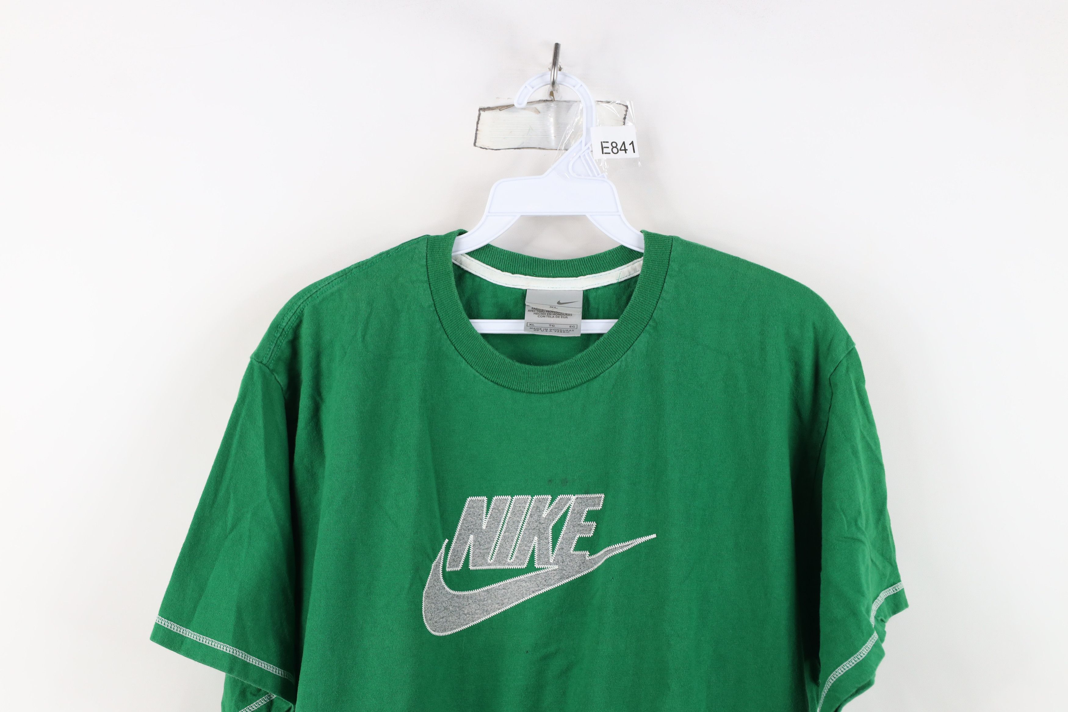 Nike Vintage 90s Y2K Nike Travis Scott Big Center Swoosh T-Shirt Size US XL / EU 56 / 4 - 2 Thumbnail