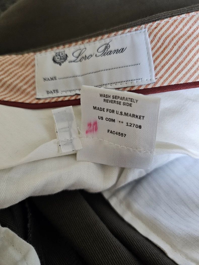 Loro Piana Loro Piana Men’s Casual Pants in Gray - dmc-2508 Size US 44 / EU 60 - 8 Thumbnail