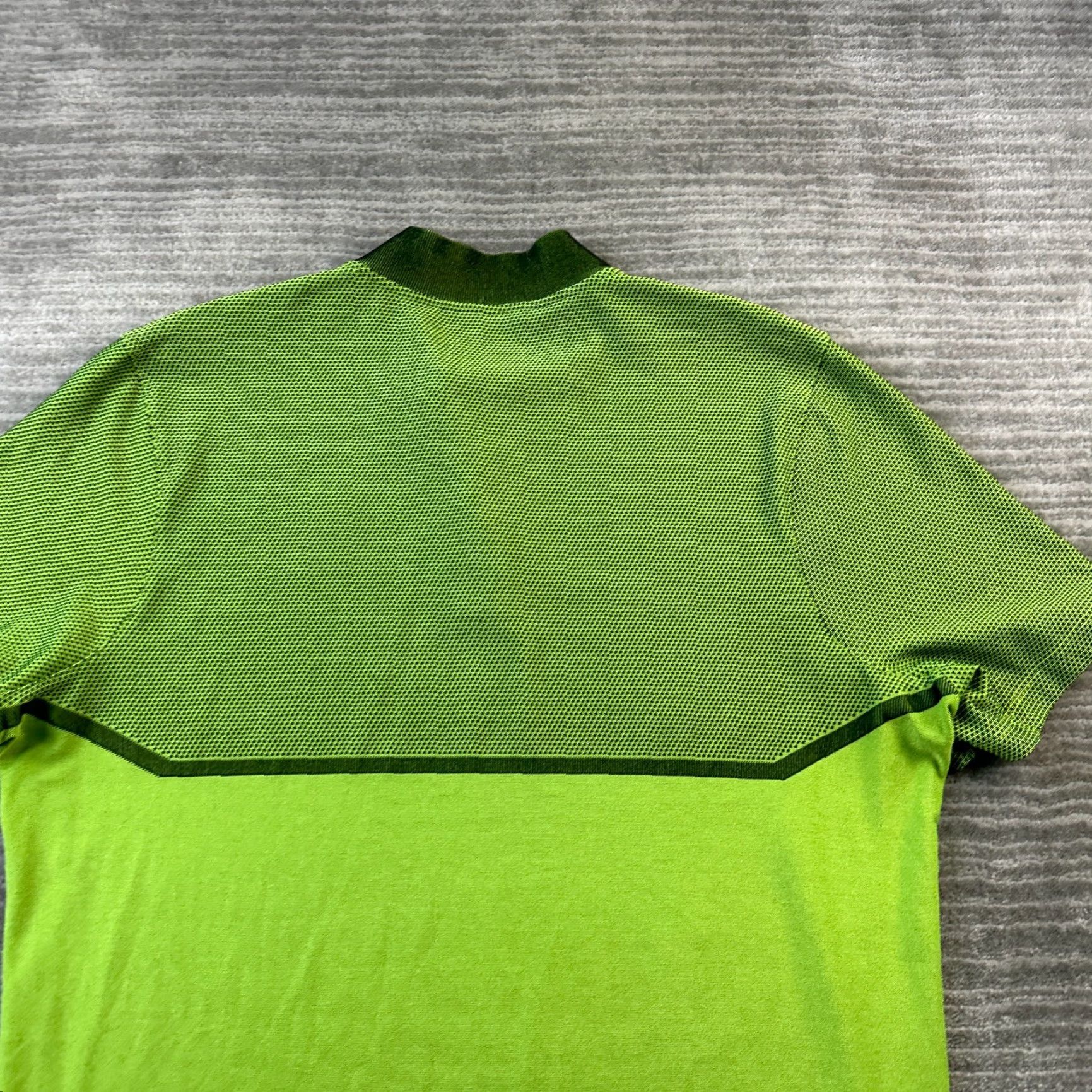 Nike Nike Polo Shirt Mens M Green Regular Fit Dri-Fit Knit Short Sleeve Band Collar Swing Momentum Fly Shield Size US M / EU 48-50 / 2 - 5 Thumbnail