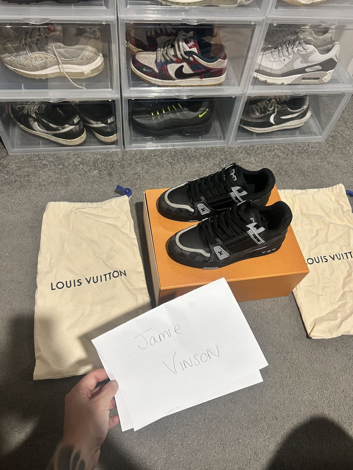 Louis Vuitton Louis Vuitton trainer sneaker Size US 8 / EU 41 - 7 Thumbnail