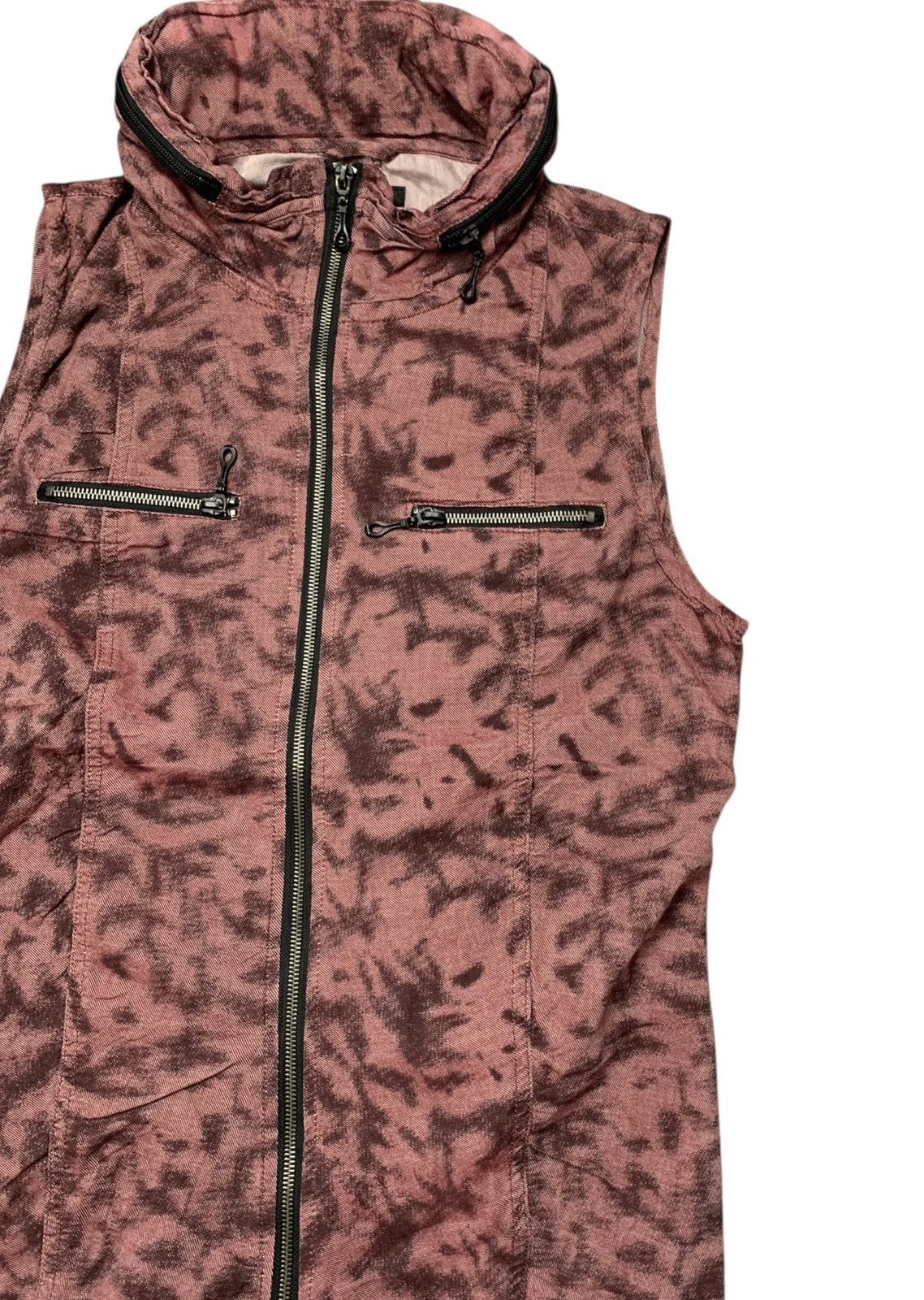 Tornado Mart Y2k Spinach japanese bono AOP vest lgb style Size US L / EU 52-54 / 3 - 3 Thumbnail