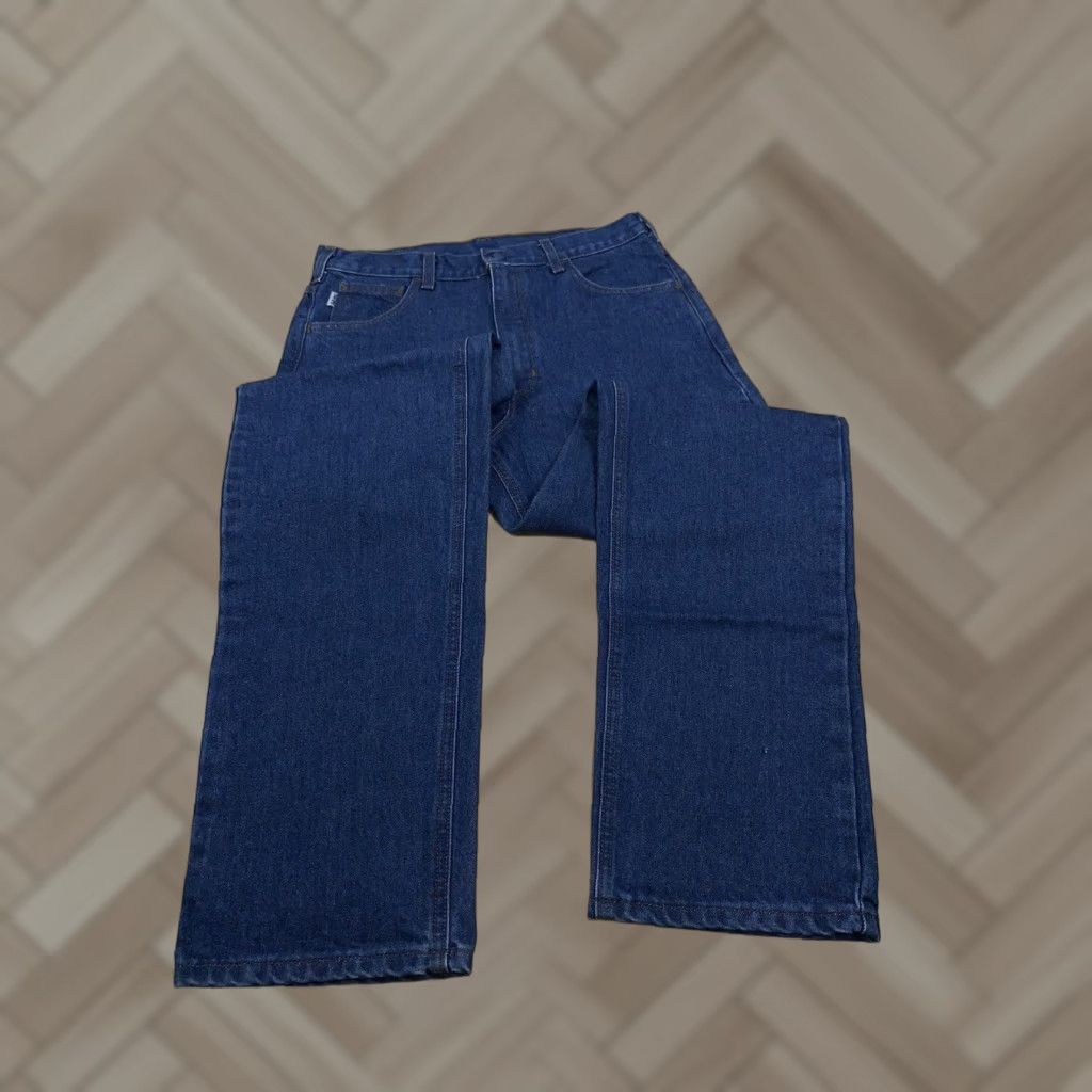 Carhartt Jeans Denim Flame-Resistant 31x33 Blue Men Straight NWT FRB160 DNM 6916