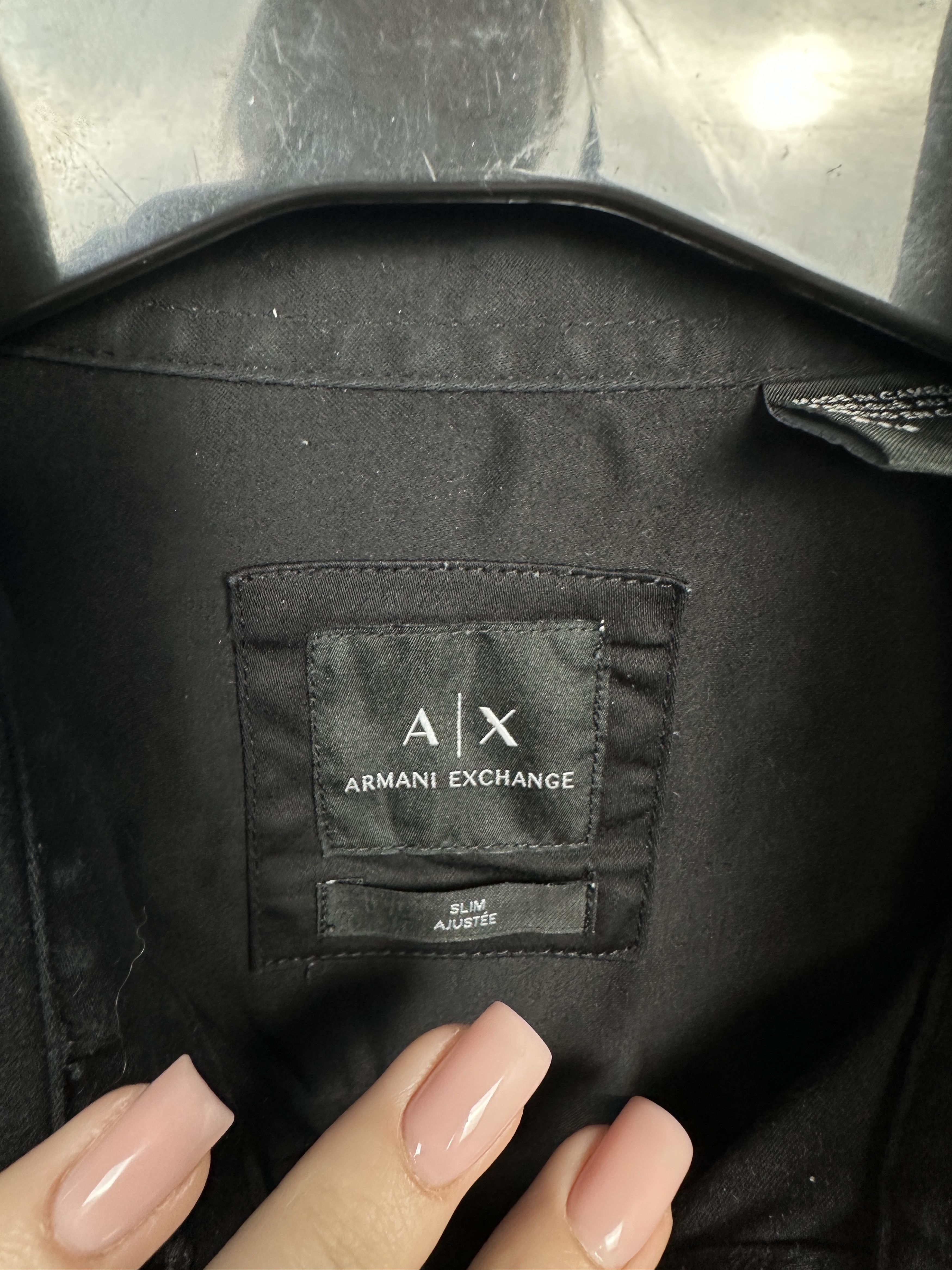 Armani Exchange Armani Exchange Mens Short Sleeve Shirt Size US S / EU 44-46 / 1 - 4 Thumbnail