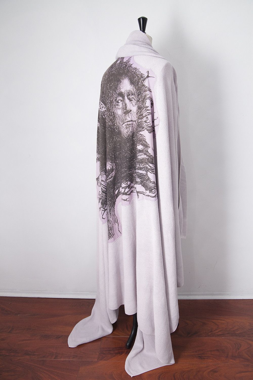 Raf Simons SS04 Siddhārtha plaid cape Size US XXL / EU 58 / 5 - 4 Thumbnail