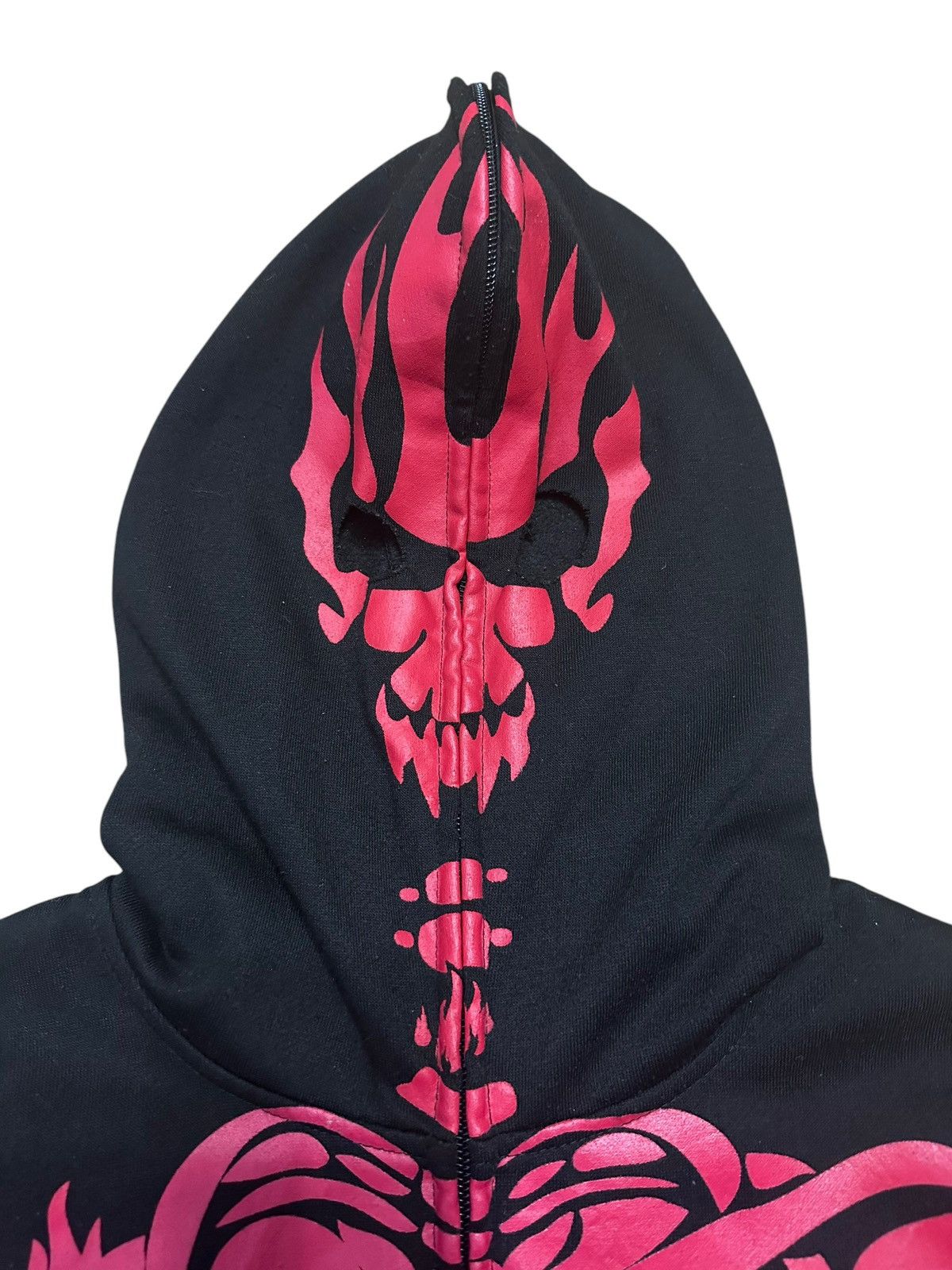 Japanese Brand RARE ‼️ Vintage Calhoun 🇯🇵 Skeleton Full Zip Hoodie Size US M / EU 48-50 / 2 - 4 Thumbnail
