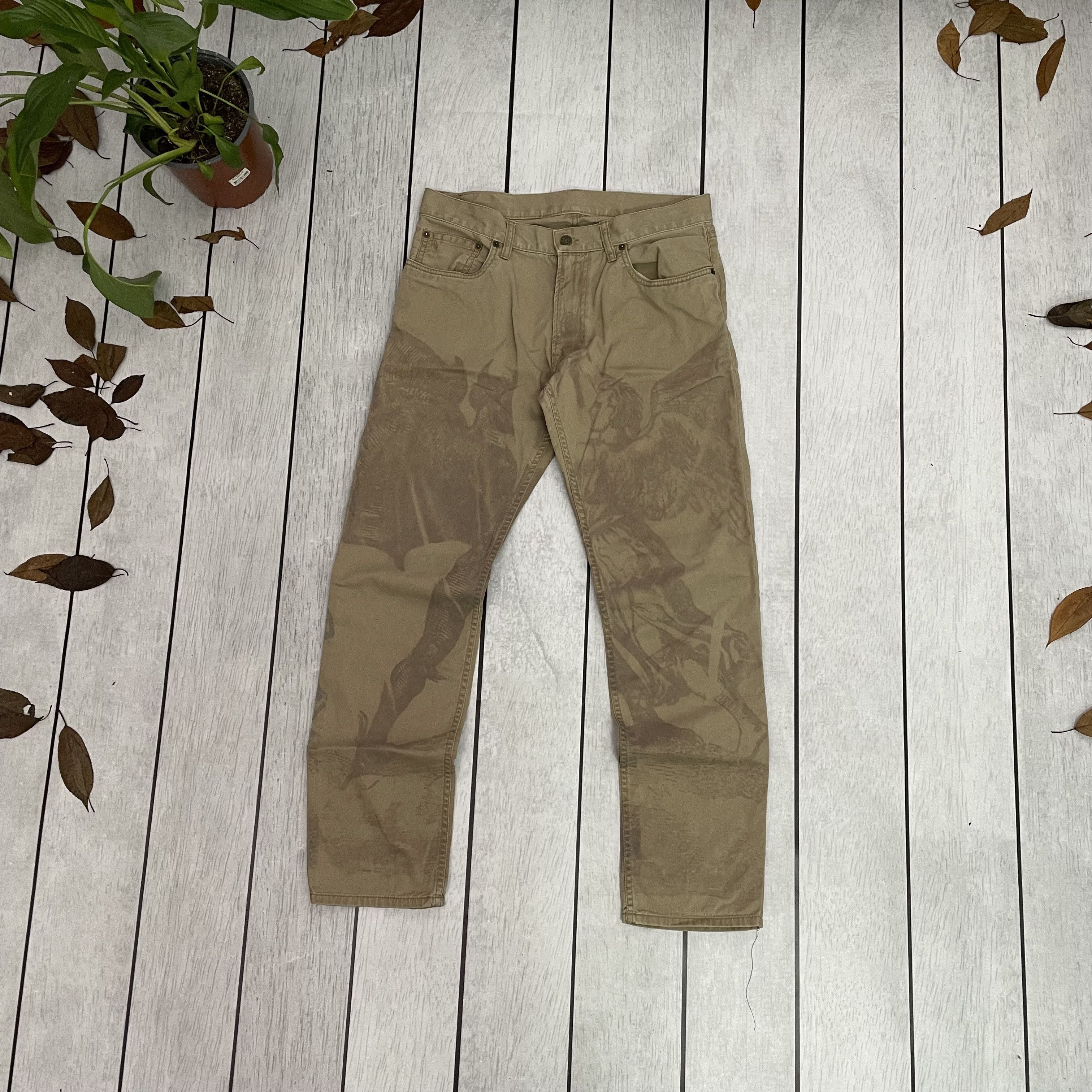Polo Ralph Lauren Custom Vintage Polo Ralph Lauren Pants Y2K Alt rare 1of1 Size US 31 - 6 Thumbnail