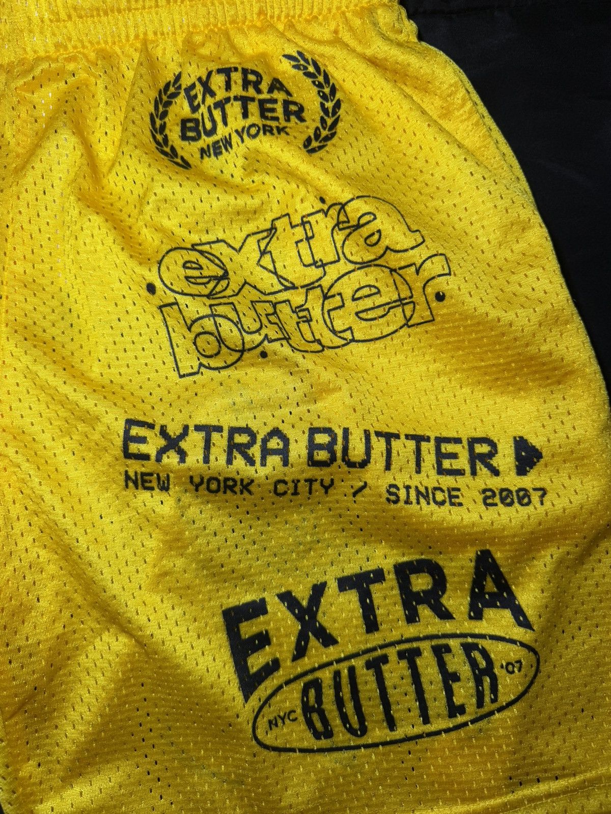 Extra Butter Legacy Mesh Yellow Shorts Size 1XL New, Men's (Size 36) — image 2 of 6