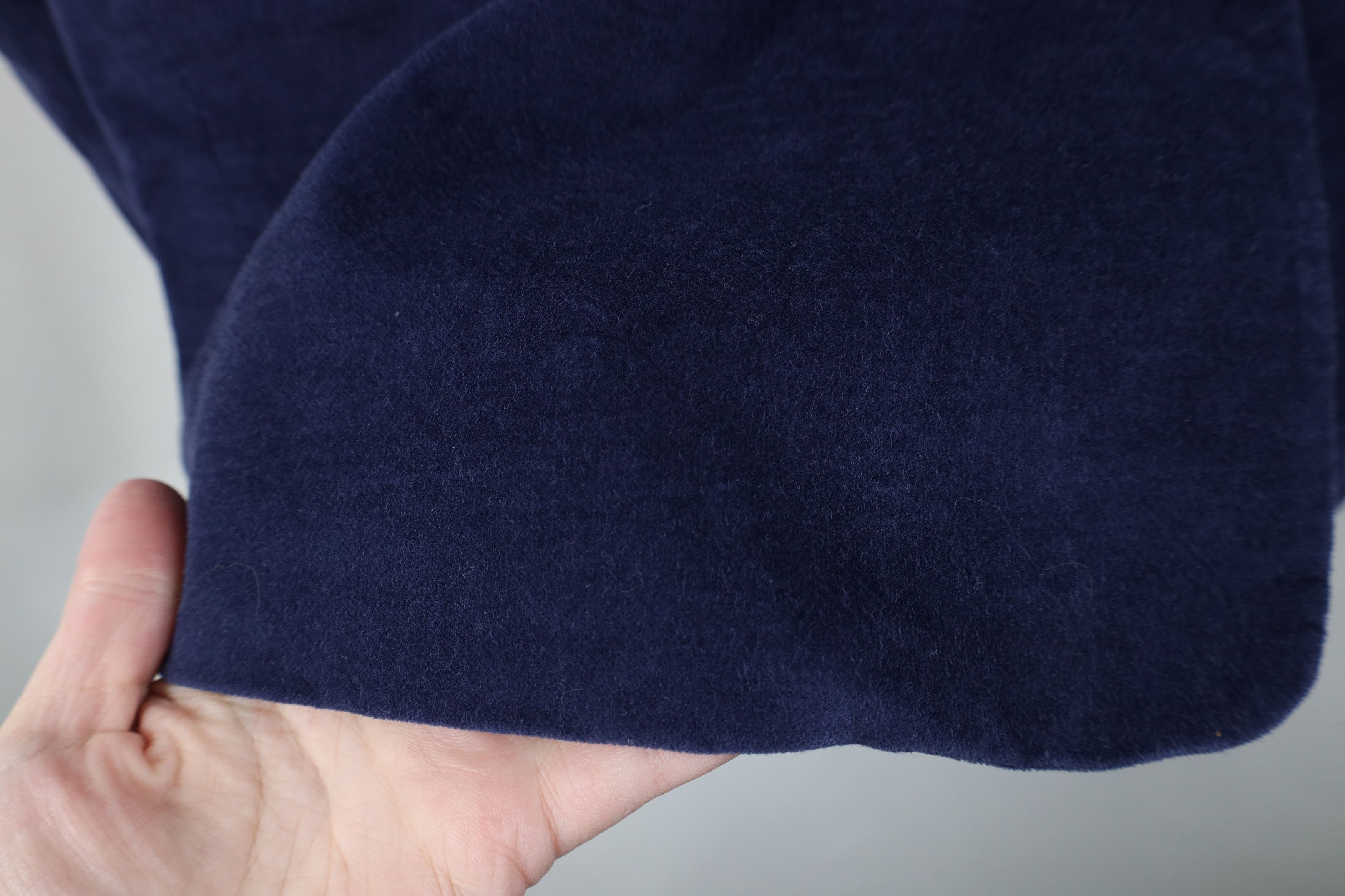 L.L. Bean Deadstock Vintage LL Bean Velour Suit Blazer Jacket Blue Size 3XL / US 20-22 - 4 Thumbnail