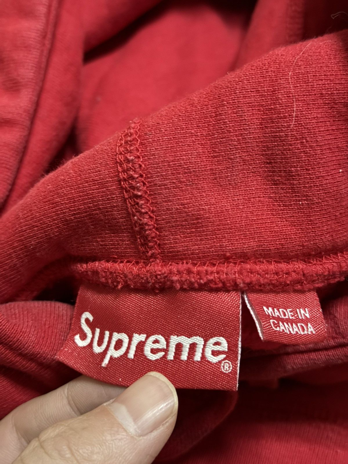 Supreme Supreme fw17 purple on red box logo hooded hoodie Size US M / EU 48-50 / 2 - 3 Thumbnail