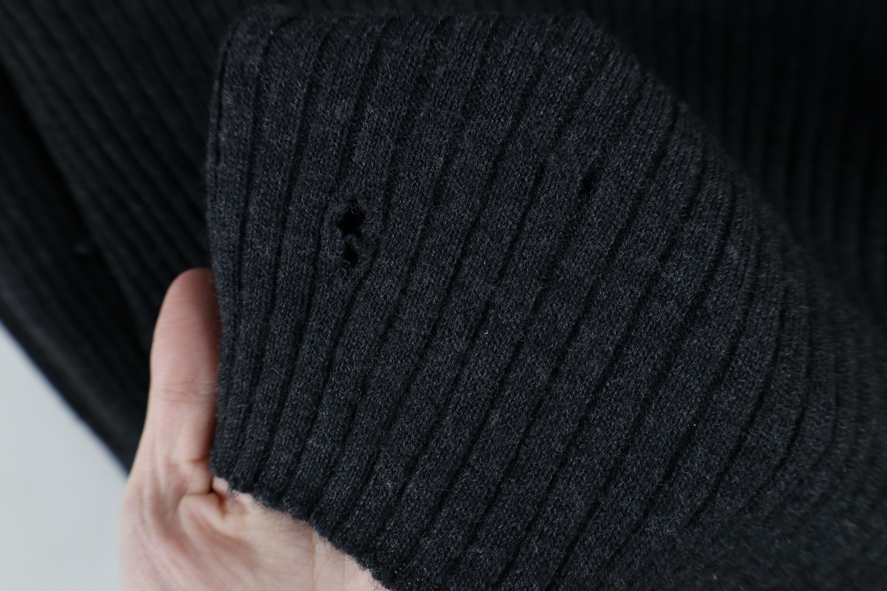 Banana Republic × Vintage Vintage 90s Banana Republic Ribbed Knit Turtleneck Sweater Size L / US 10 / IT 46 - 7 Thumbnail