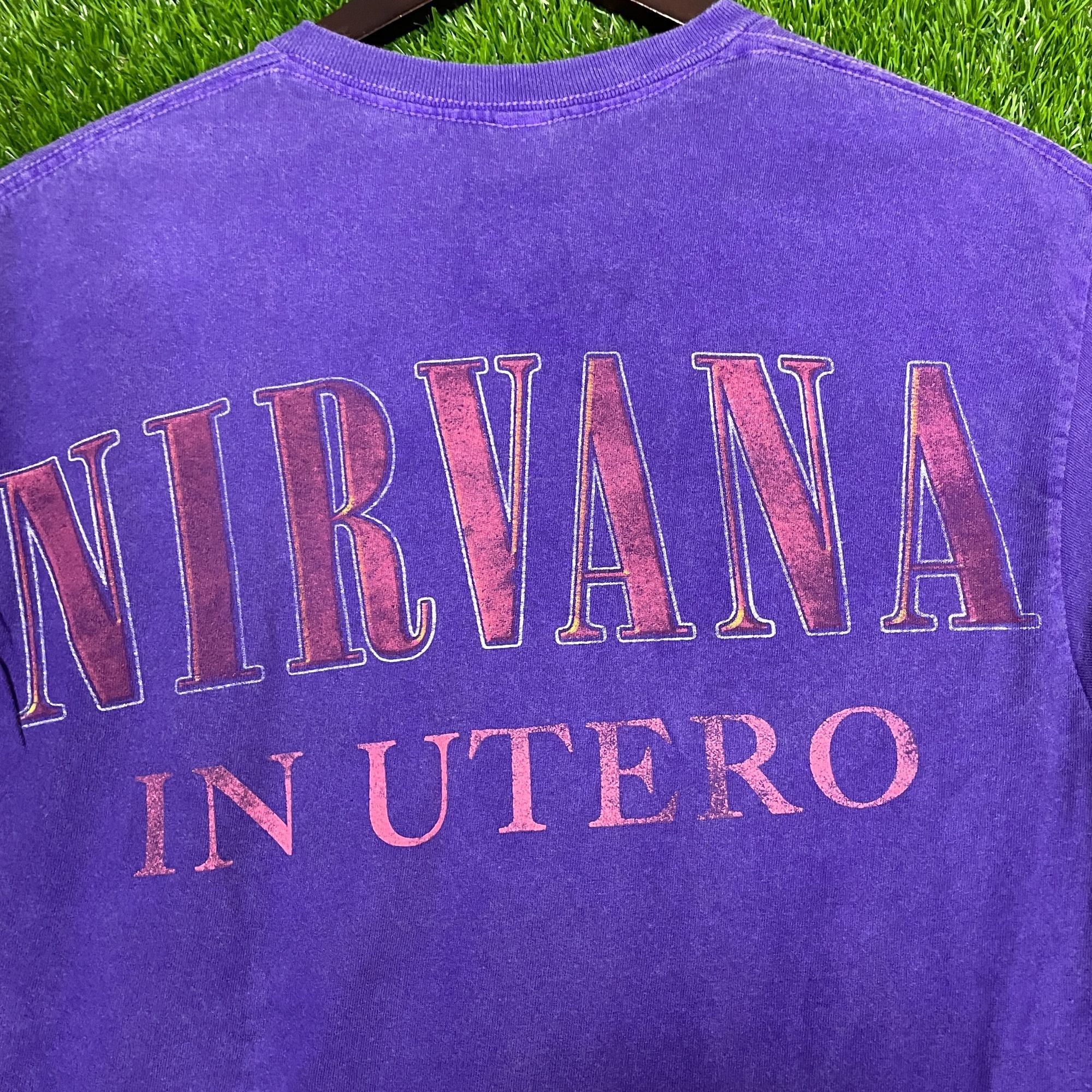 Nirvana Nirvana in Utero Rock T-shirt size Small Size US S / EU 44-46 / 1 - 6 Thumbnail