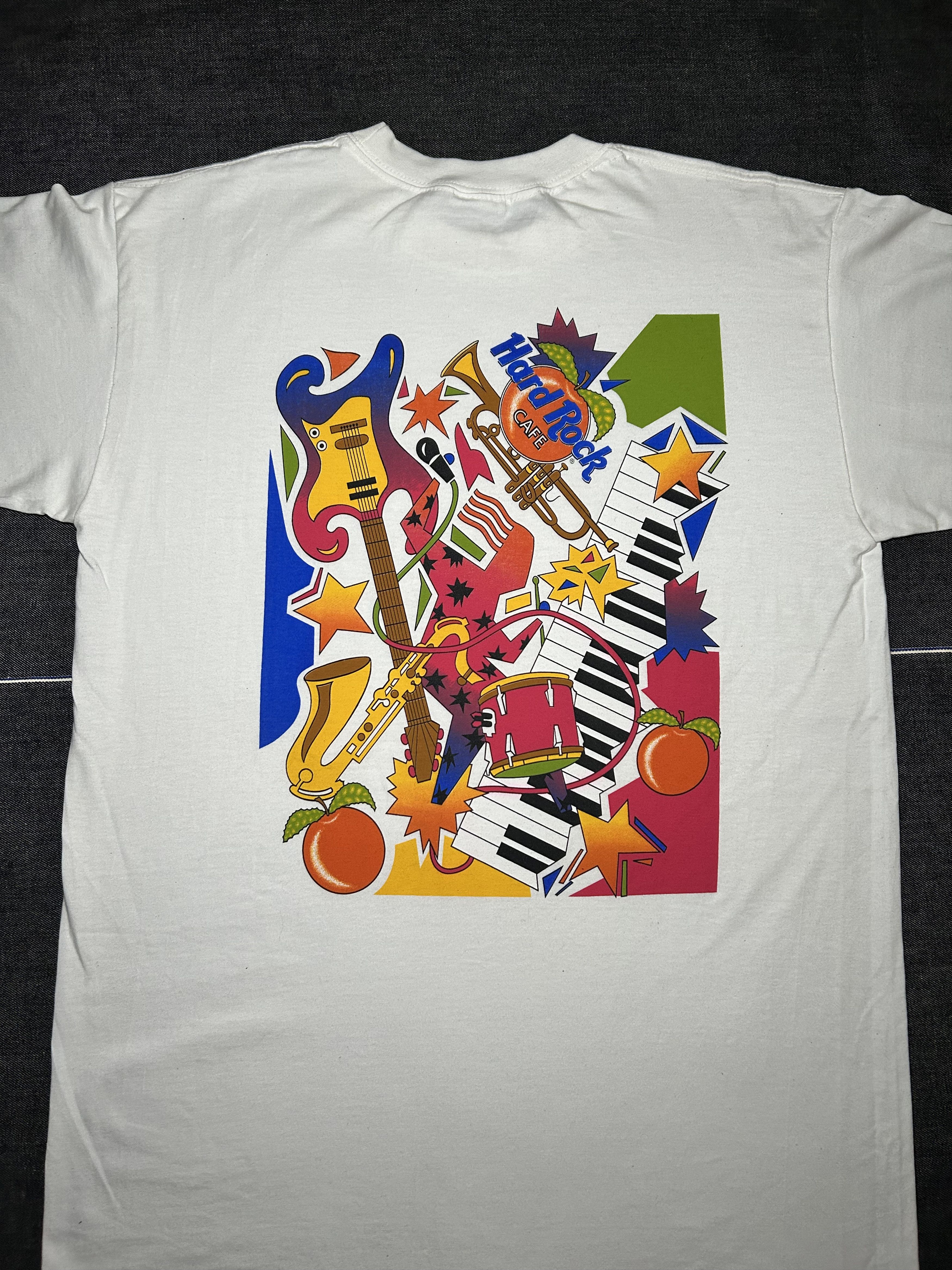 Hard Rock Cafe Vintage Hard Rock Caffe Tee (Single Stitch) Size US L / EU 52-54 / 3 - 8 Thumbnail