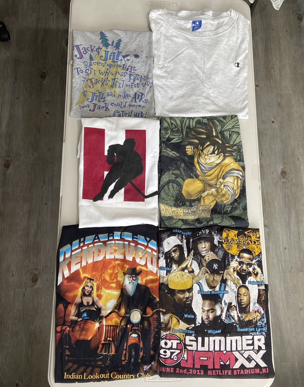 Vintage Bundle Random Vintage Tees 80s 90s Various Sizes Size US XL / EU 56 / 4 - 3 Thumbnail