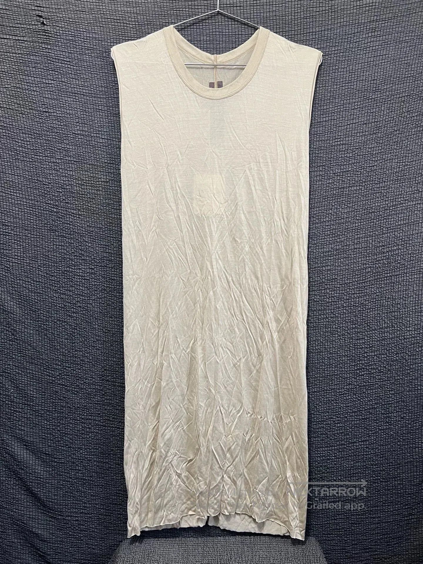Rick Owens Rick Owens Vanilla Silk Tank Top. Size US XS / EU 42 / 0 - 2 Thumbnail