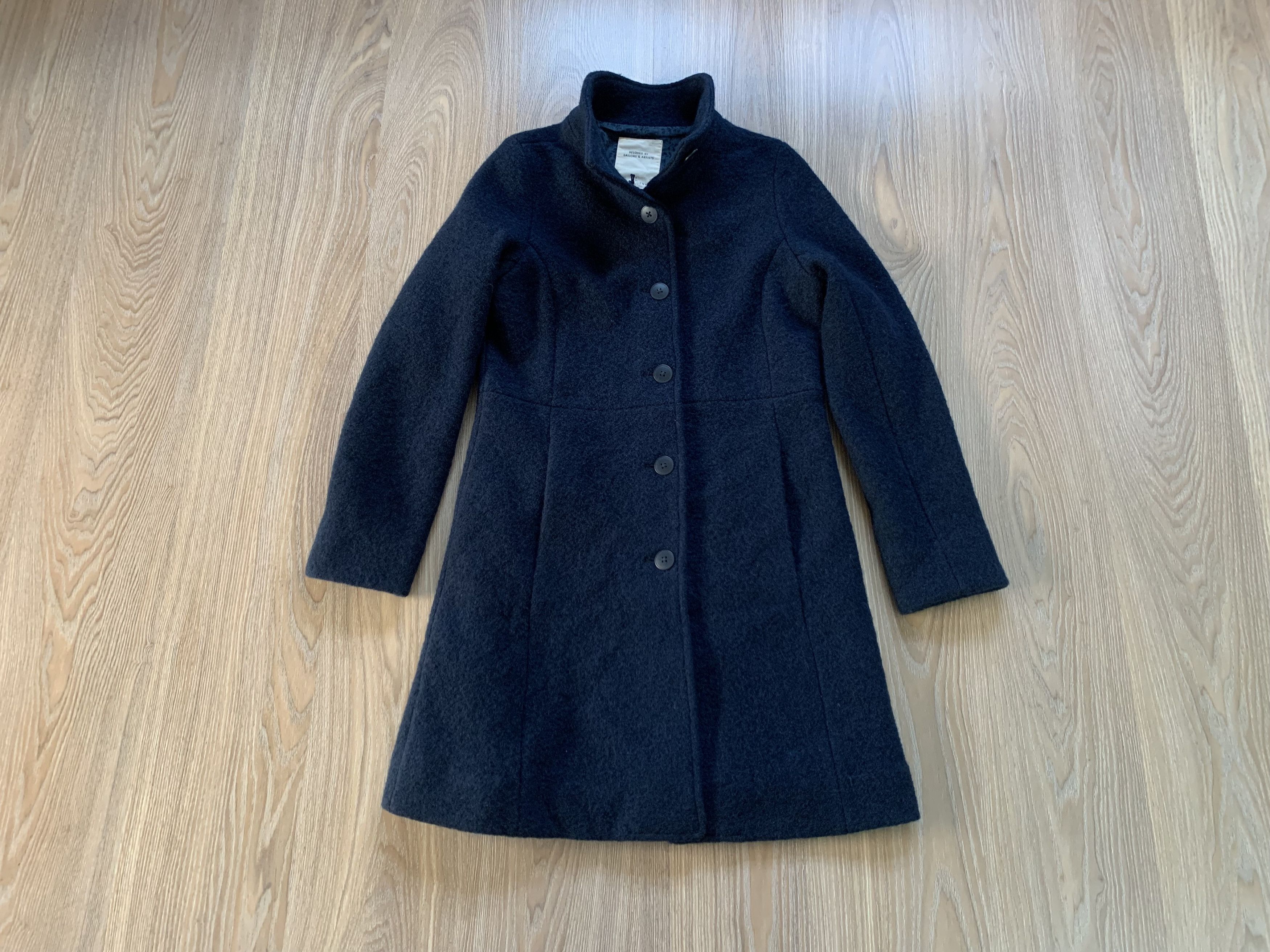 Other Seasalt Cornwall Women's Boiled Wool Coat Size L / US 10 / IT 46 - 1 Thumbnail