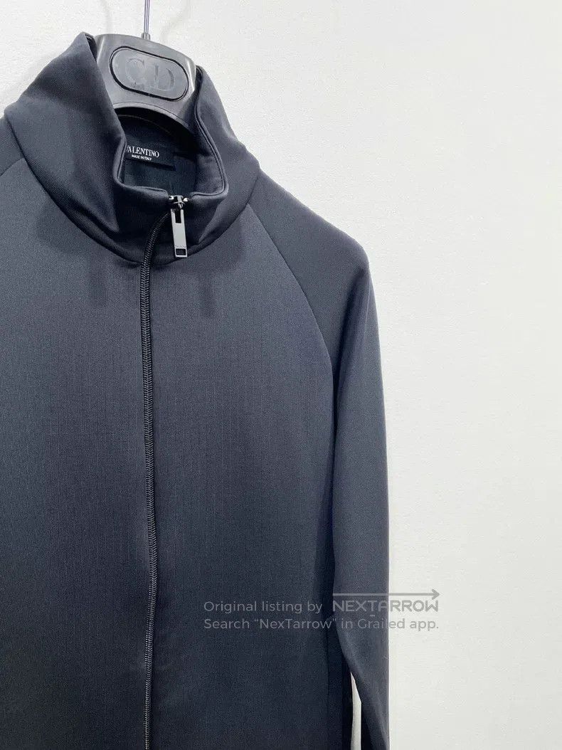 Valentino Valentino Black and blue color-blocked stand-up collar jac Size US M / EU 48-50 / 2 - 3 Thumbnail