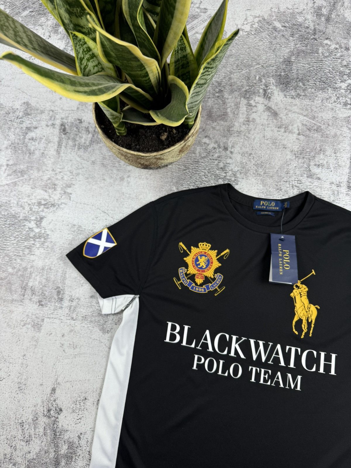 Polo Ralph Lauren NEW Polo Ralph Lauren USA Blackwatch Big Pony T Shirt Tee Size US S / EU 44-46 / 1 - 6 Thumbnail