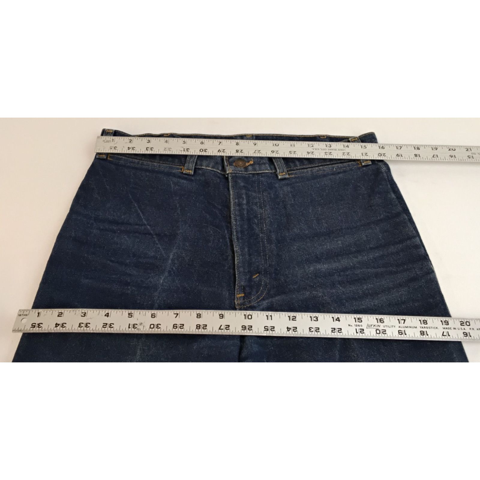 Levi's Levi's Fresh Produce Jean 32 Dark Wash 70s Talon Orange Tab Size US 32 / EU 48 - 10 Thumbnail