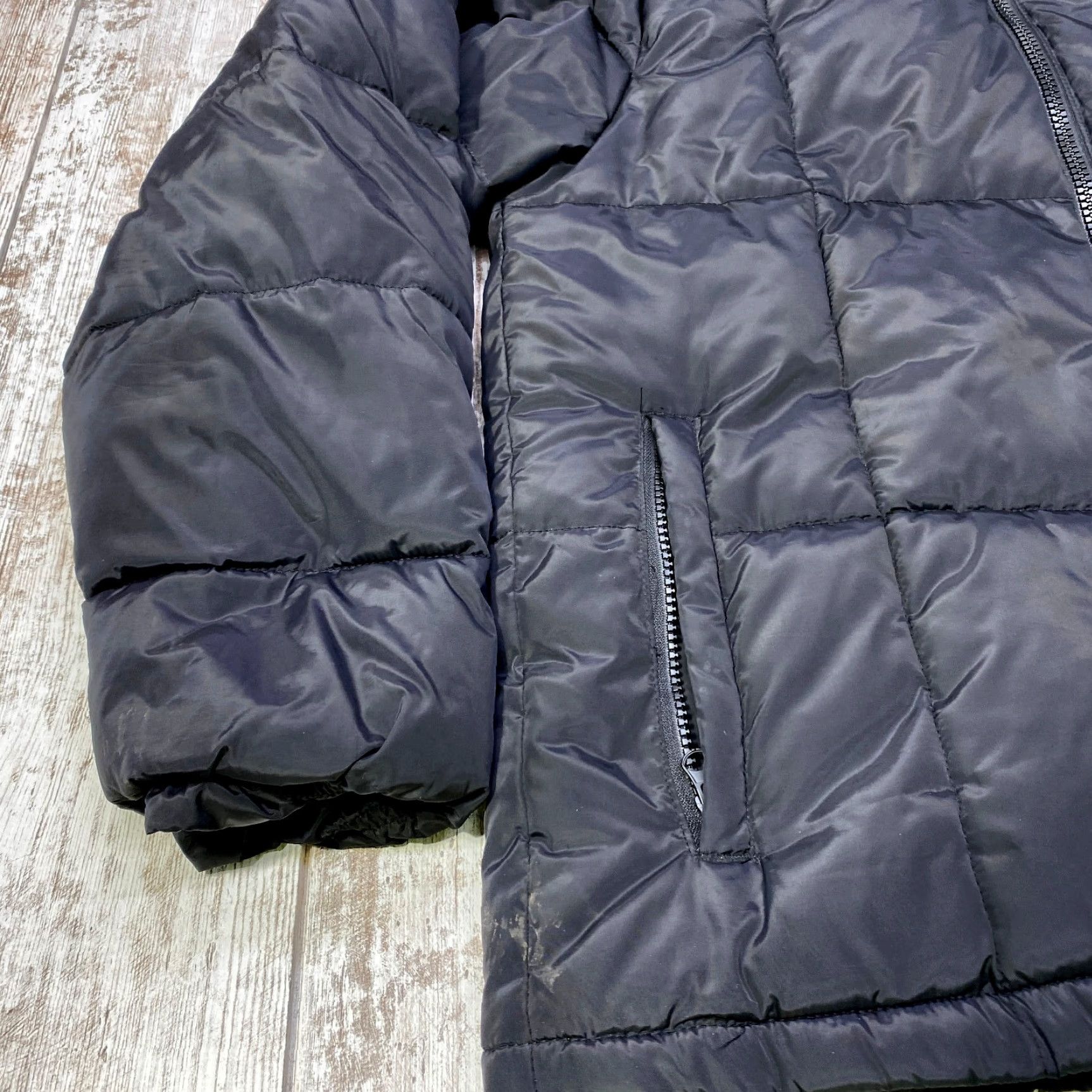 Vintage Goodfellow Jacket Mens Large Black Water Resistant Full Zip 7273 Size US L / EU 52-54 / 3 - 3 Thumbnail