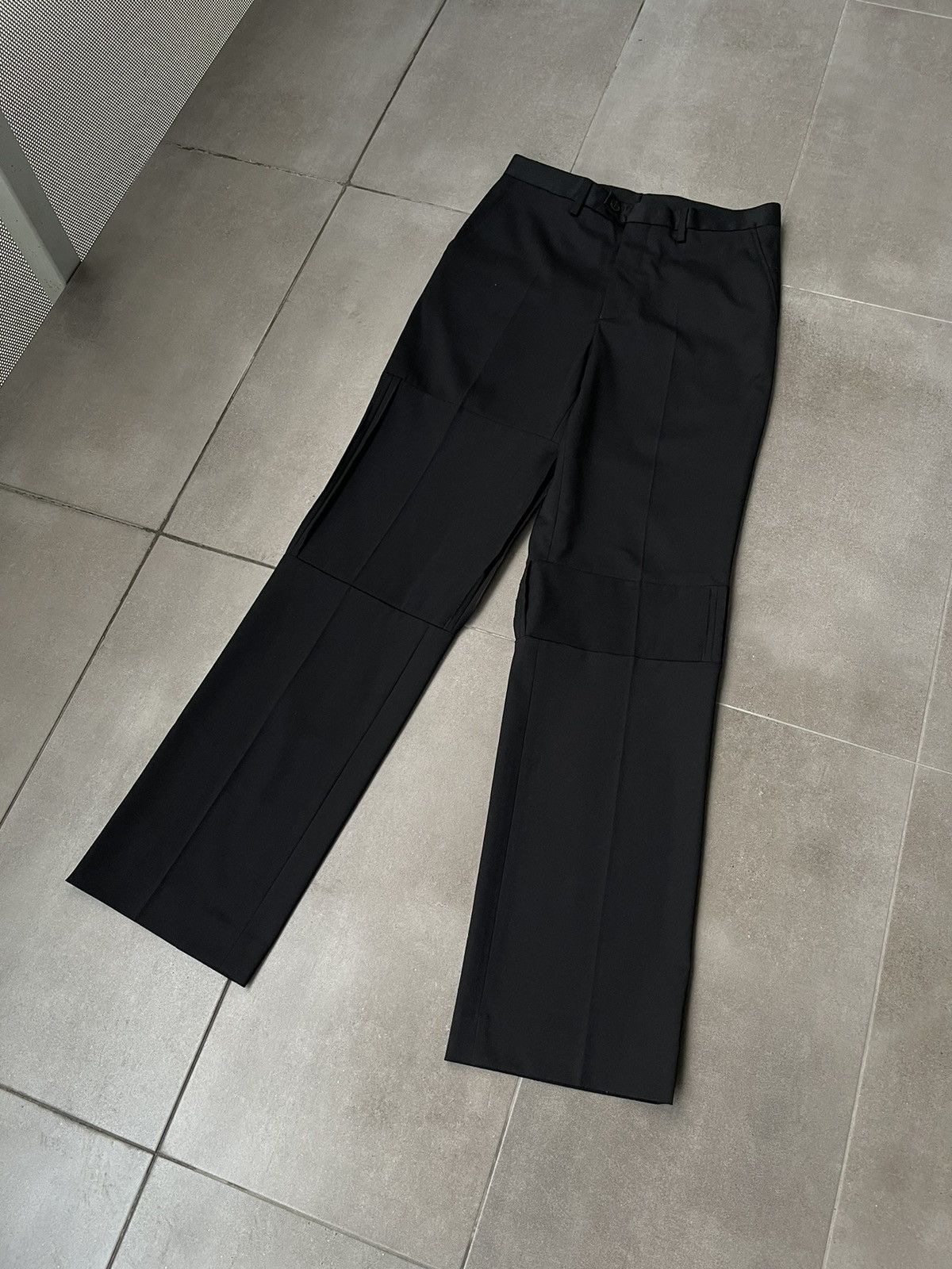 Maison Margiela !DS! SS23 Maison Margiela Reconstructed Black Casual Pants Size US 30 / EU 46 - 11 Thumbnail