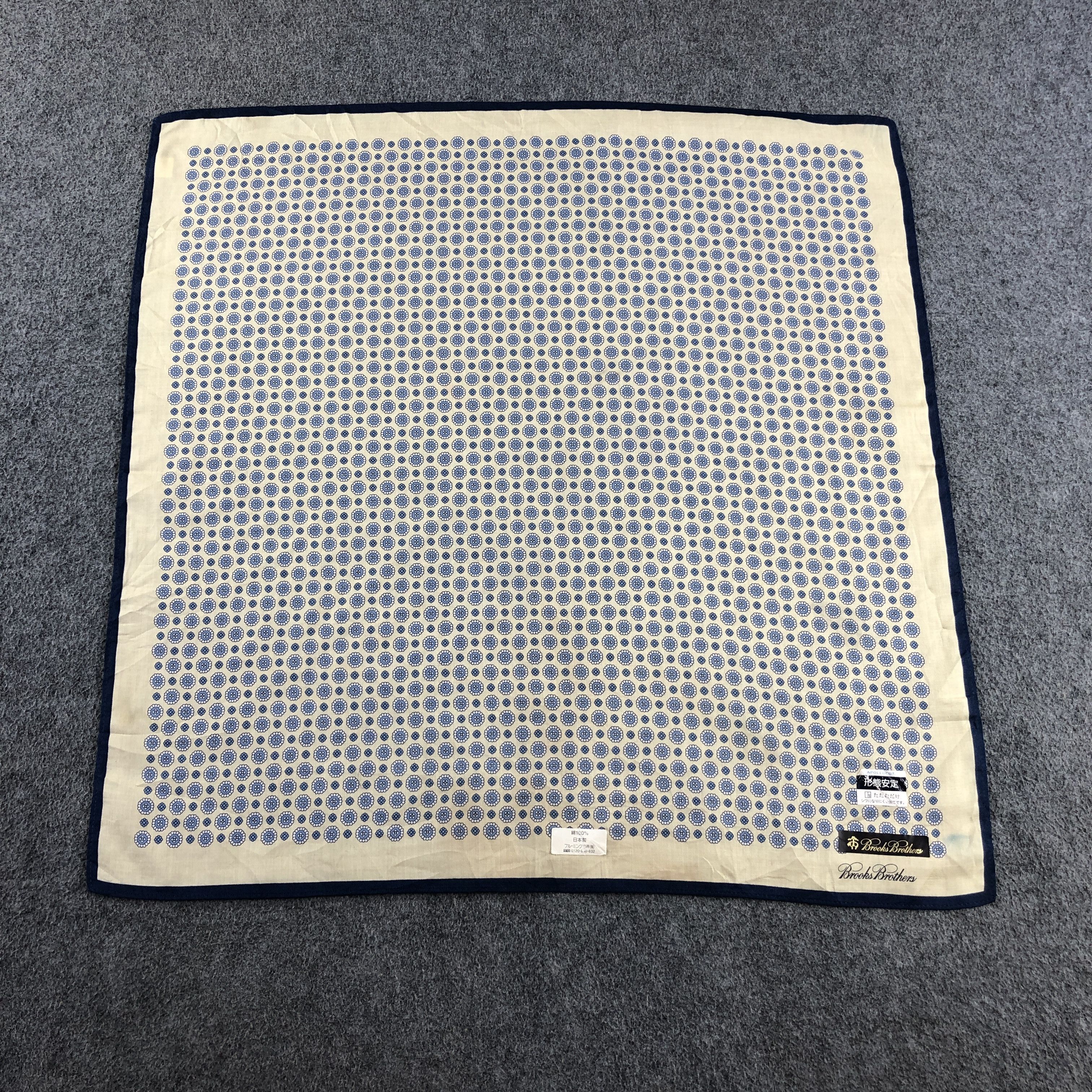 Brooks Brothers × Vintage Brooks Brothers Handkerchief Neckerchief Bandana H2750 Size ONE SIZE - 2 Thumbnail