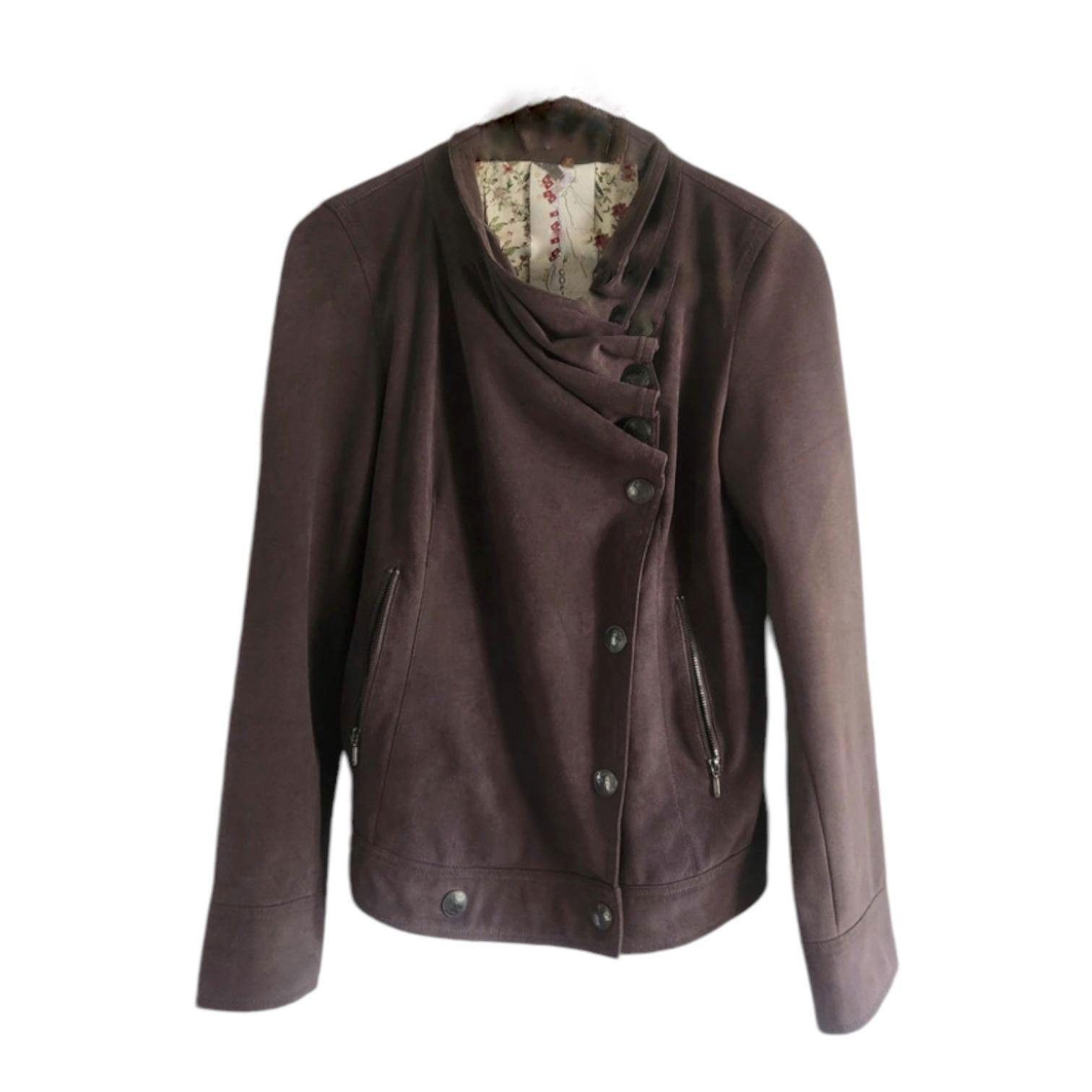 The Cop Copine Draped Light Jacket