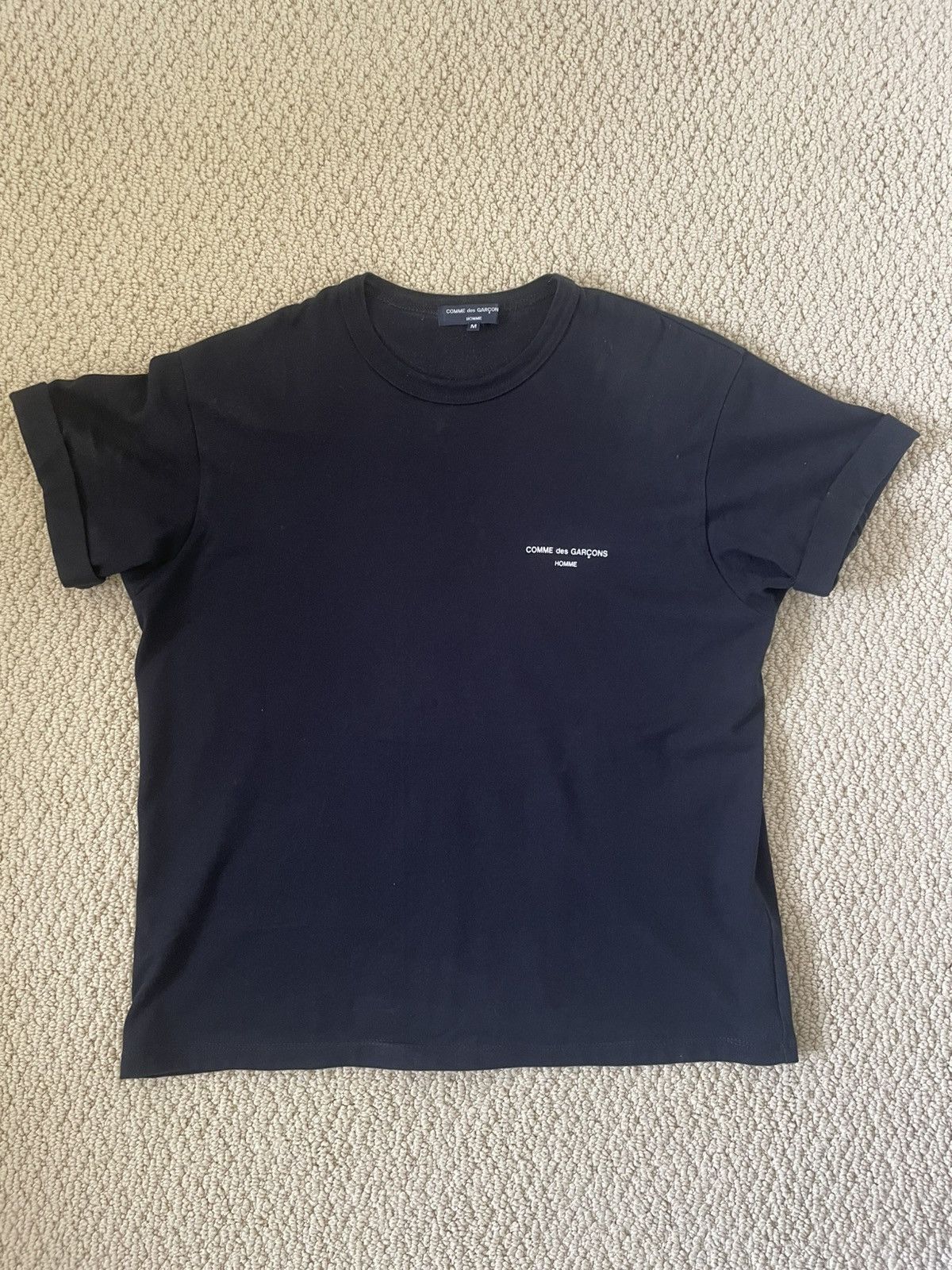 Comme des Garcons Comme Des Garcon Black Tee Size US M / EU 48-50 / 2 - 1 Thumbnail