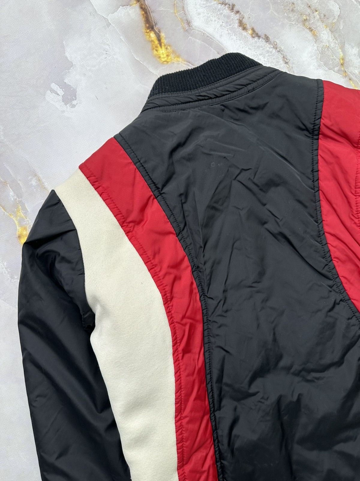 Japanese Brand Vintage Bomber Jacket (E1) Size M / US 6-8 / IT 42-44 - 9 Thumbnail