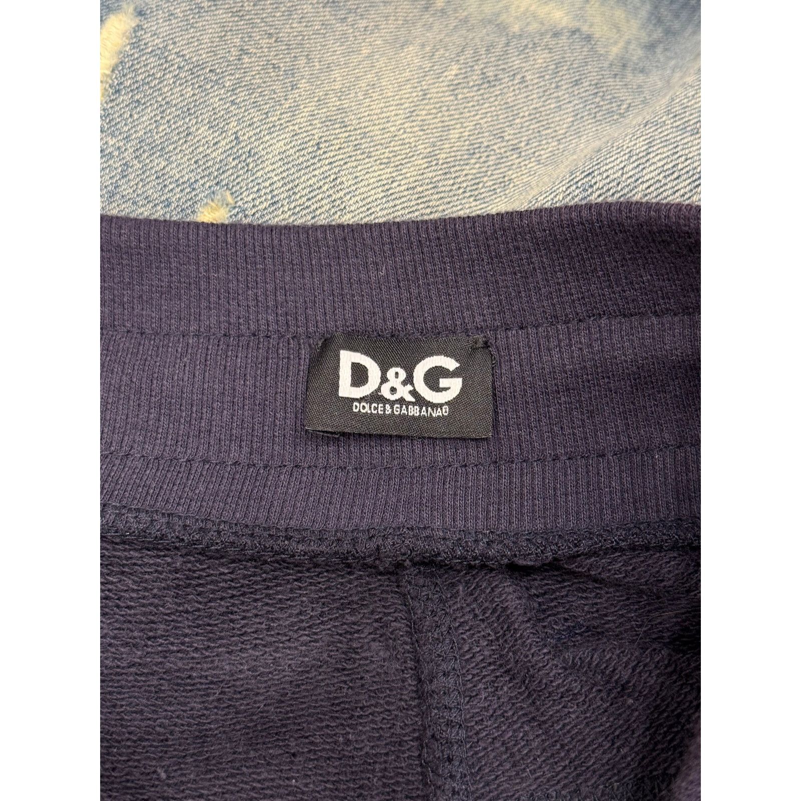 Dolce & Gabbana 2000s Dolce & Gabbana hybrid denim sweatpants Size US 32 / EU 48 - 10 Thumbnail