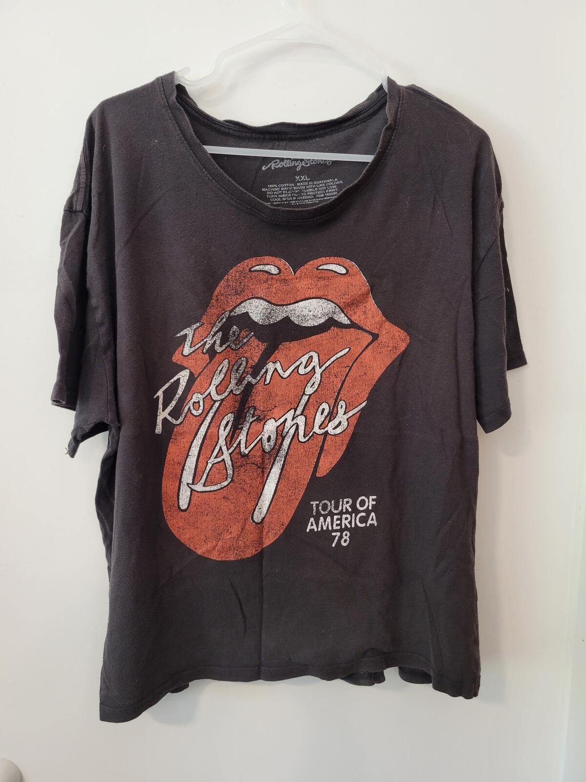 The Rolling Stones The Rolling Stones Tour of America 78 Graphic T-Shirt XXL Size XXL / US 16-18 / IT 52-54 - 1 Thumbnail