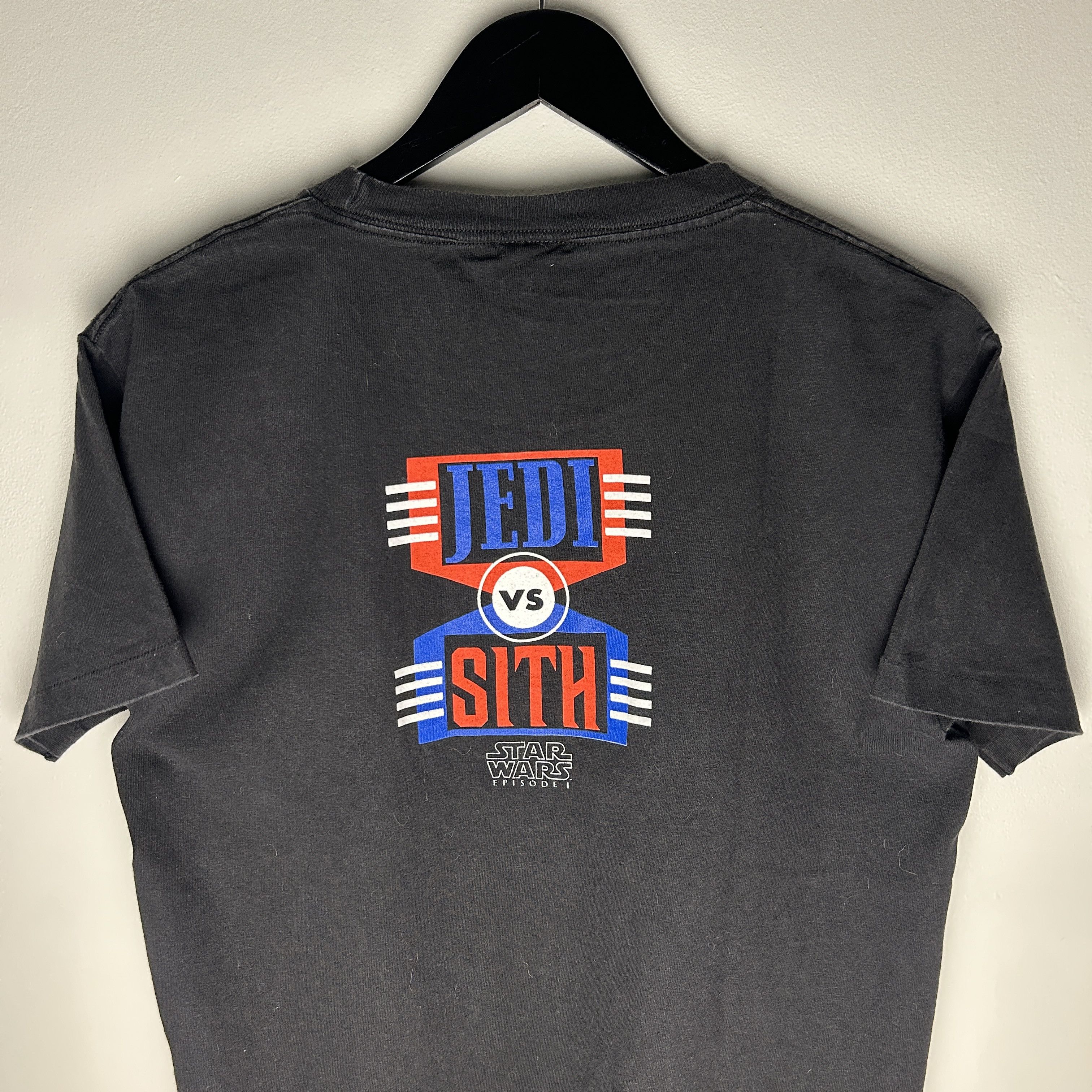 Star Wars Vintage Star Wars Jedi vs Sith 90’s Movie T-shirt Size US L / EU 52-54 / 3 - 4 Thumbnail