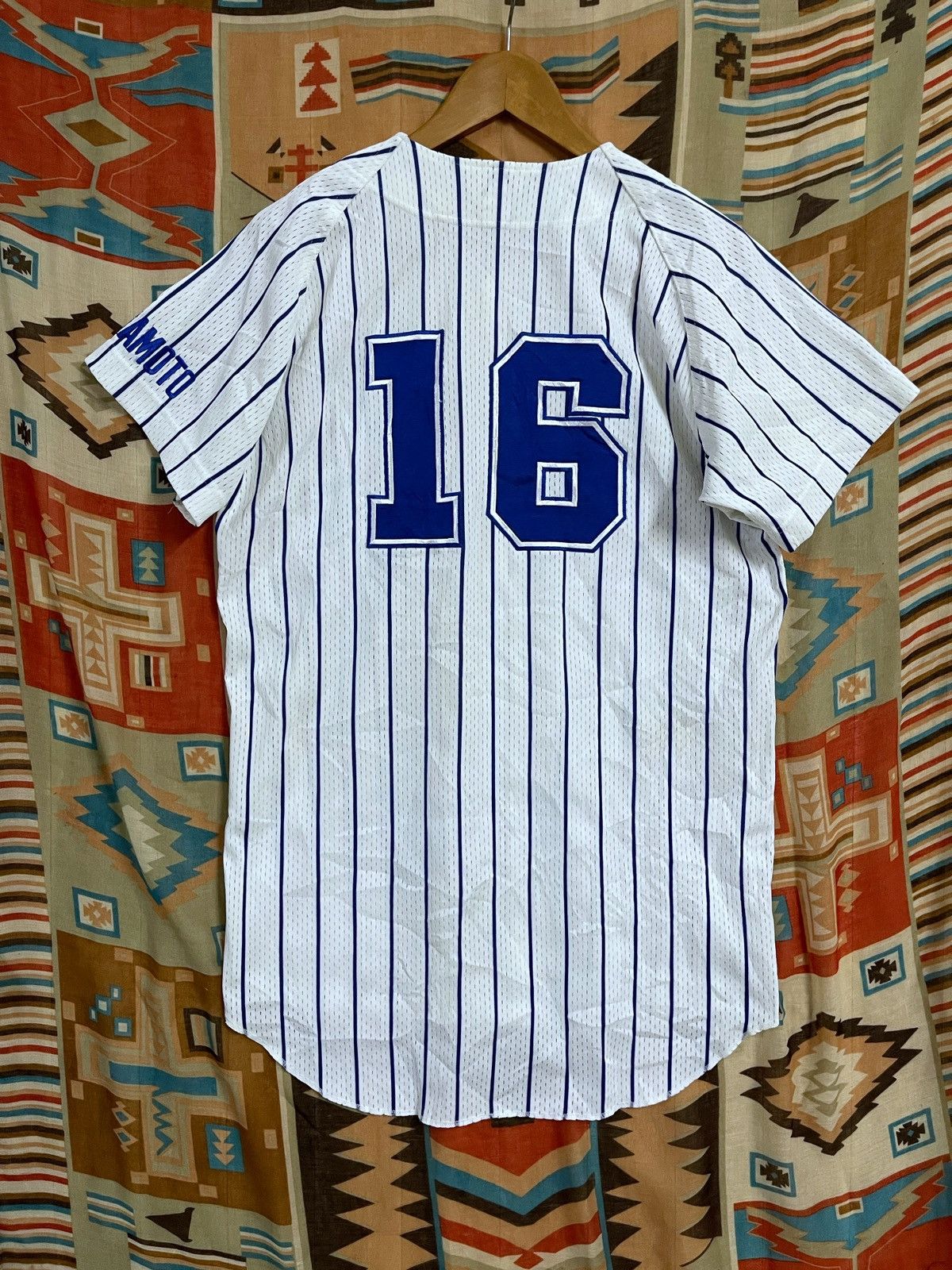 Vintage Vintage Baseball Jersey L Mastiff J League Softball Japan Size US L / EU 52-54 / 3 - 8 Thumbnail