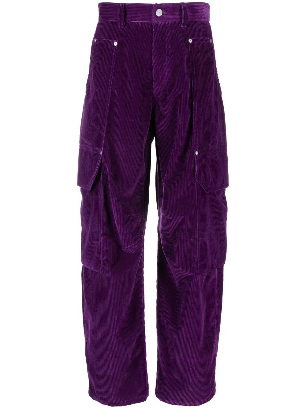 Palm Angels o1y0325 Cargo Pant in Purple Size US 32 / EU 48 - 1 Thumbnail