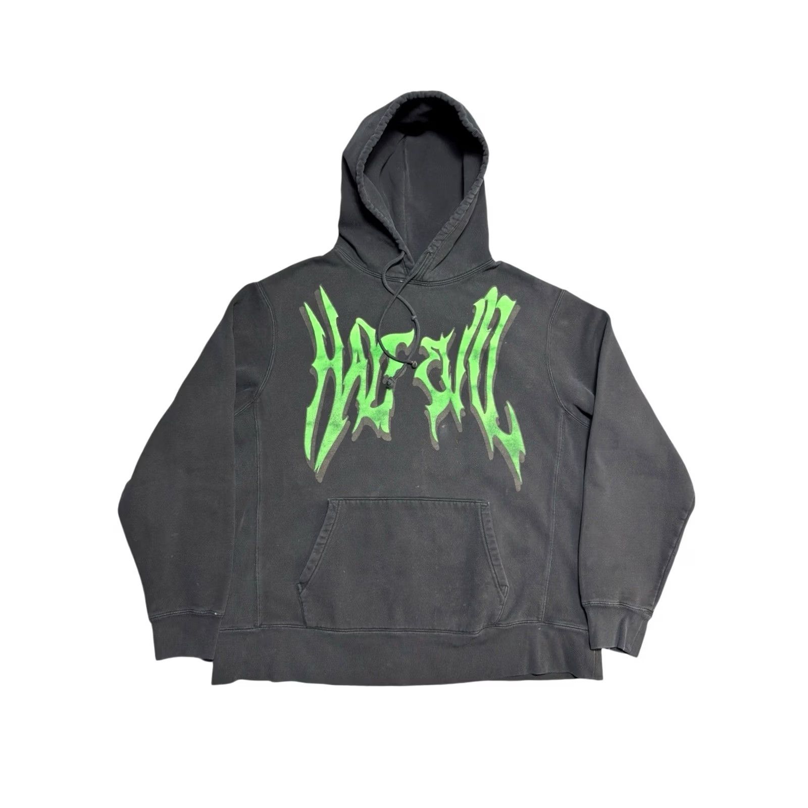 Vintage 333 Half-Evil Hoodie Mens 2XL Black Full Zip Graphic Sweatshirt Size US XXL / EU 58 / 5 - 2 Thumbnail