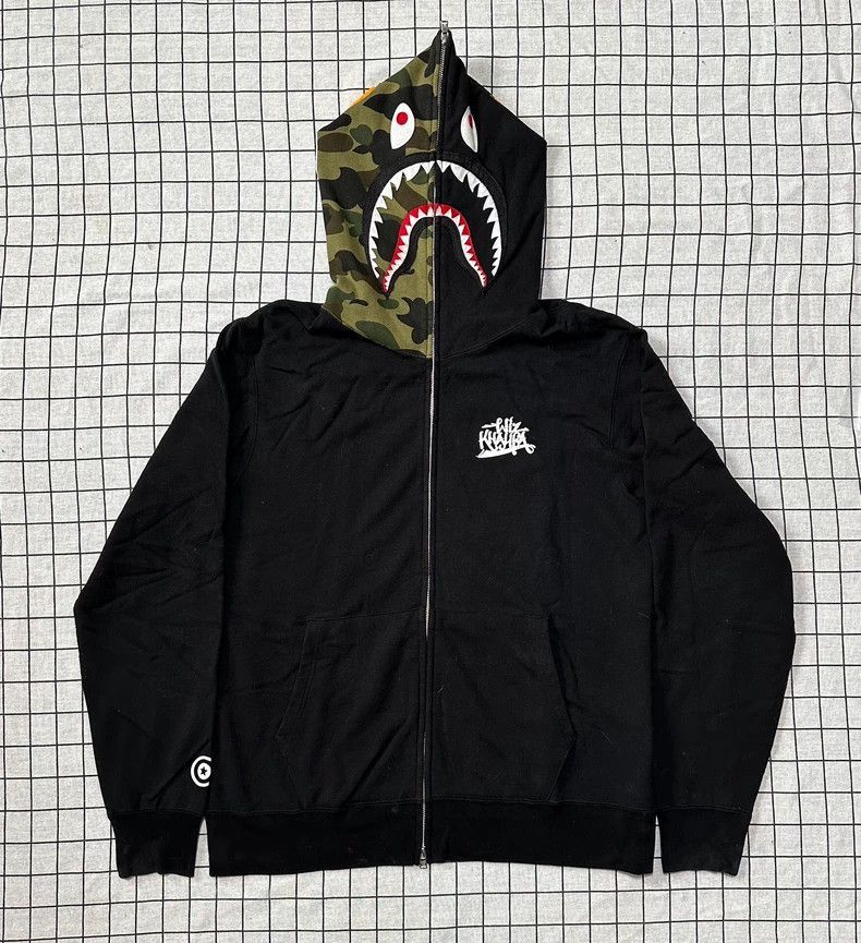 Bape BAPE Shark Camo Collaborative Hoodie Jacket-2508 Size US XXL / EU 58 / 5 - 2 Thumbnail
