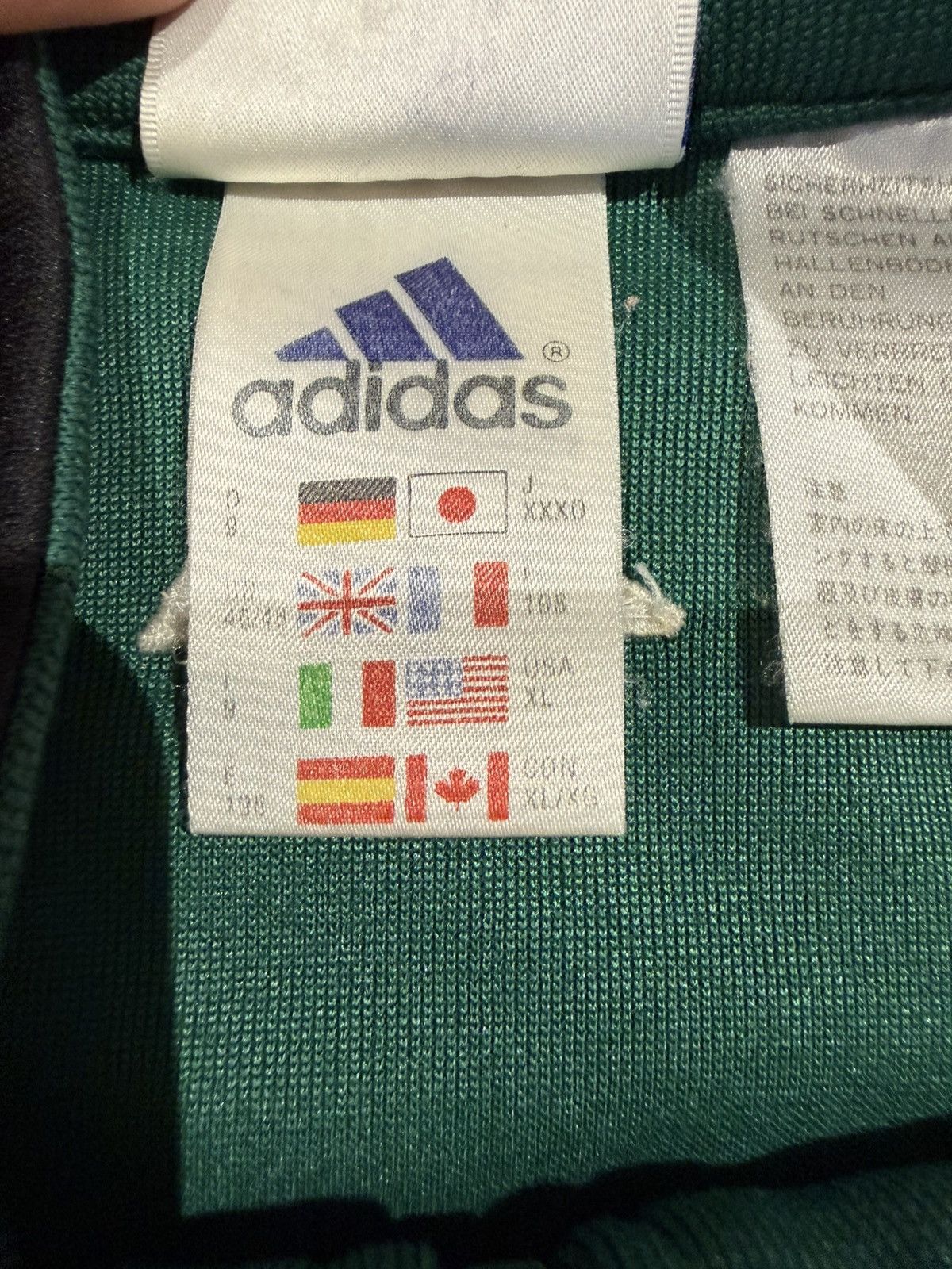 Adidas Adidas German Football Team Half Zip Size US XL / EU 56 / 4 - 4 Thumbnail