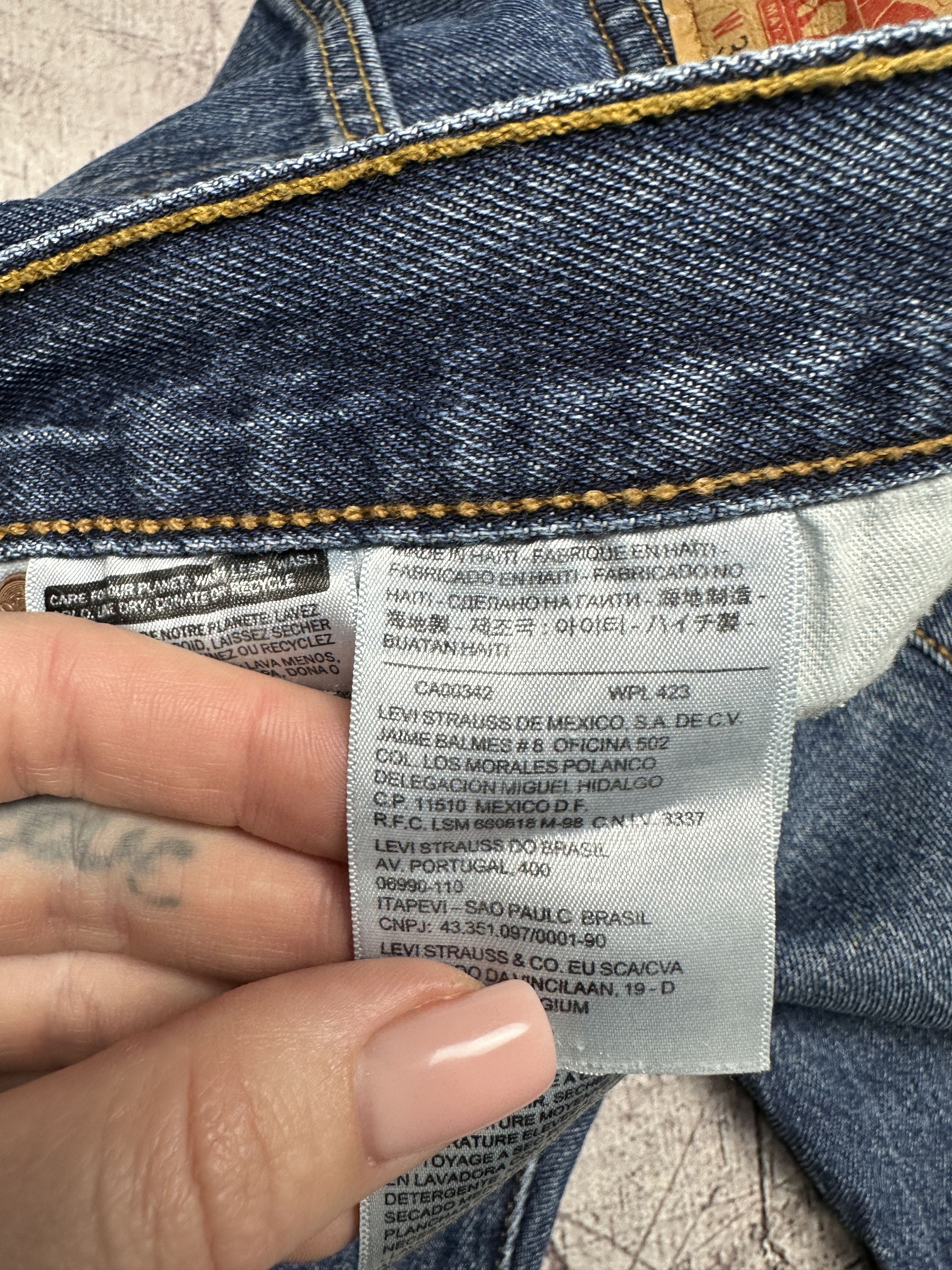 Levi's Levi's 501 Mens Denim Pants Jeans Size 34 x 30 Size US 34 / EU 50 - 11 Thumbnail
