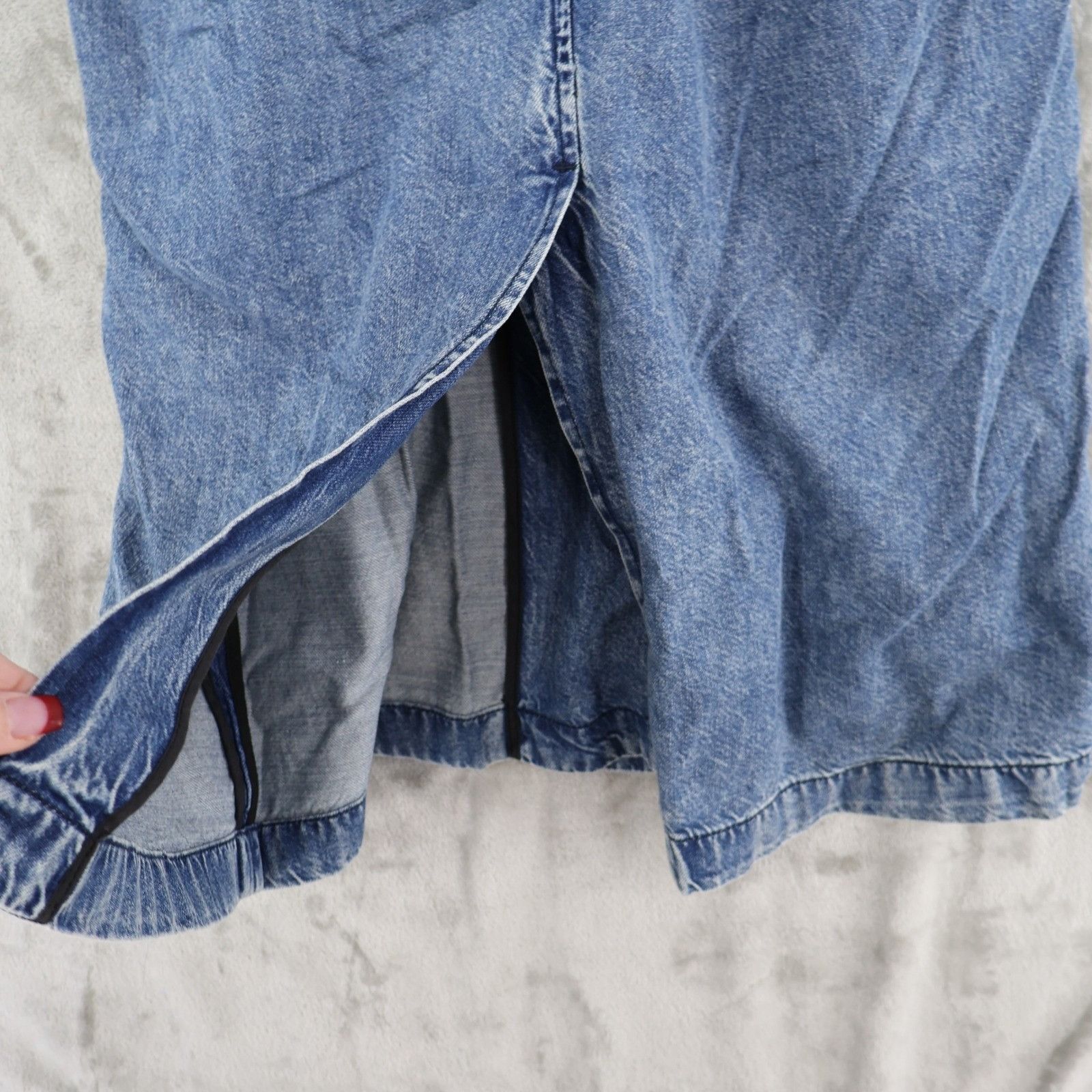 Rag & Bone Rag & Bone Featherweight Alora Trench Coat Womens M Blue Size M / US 6-8 / IT 42-44 - 12 Thumbnail
