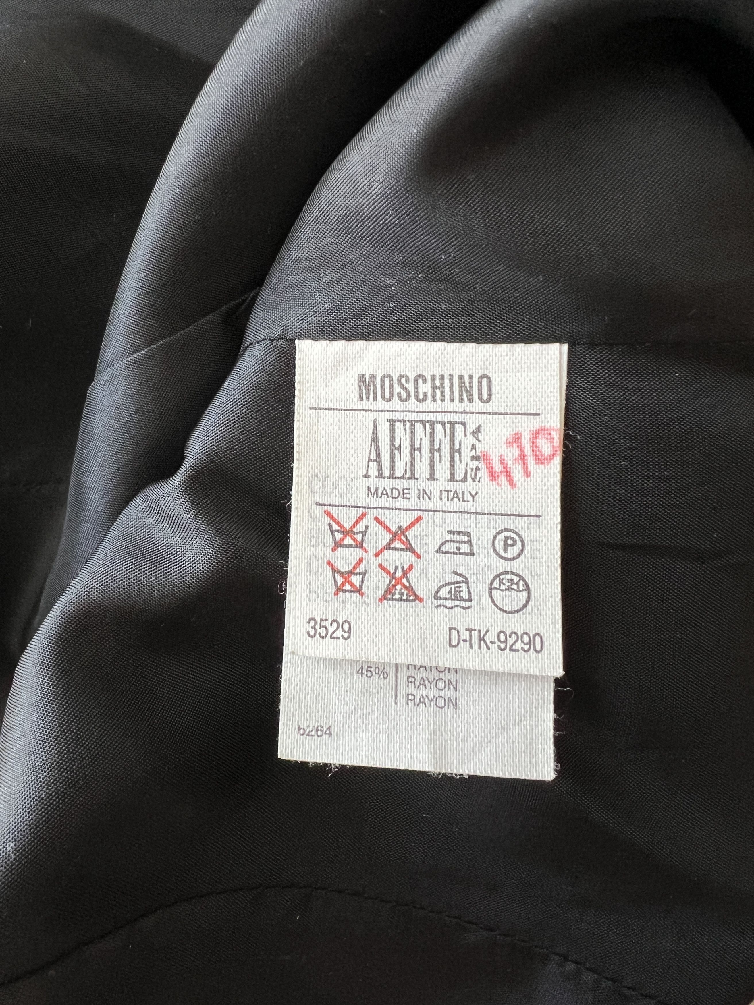 Moschino MOSCHINO COUTURE! VINTAGE Y2K SMILEY BLAZER JACKET Size L / US 10 / IT 46 - 10 Thumbnail