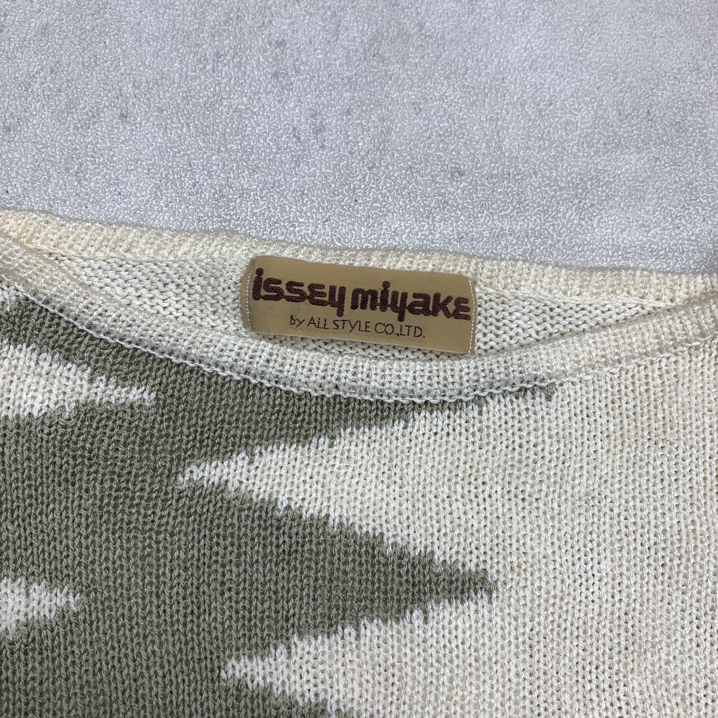 Issey Miyake Issey Miyake Knit Tshirt Size US S / EU 44-46 / 1 - 4 Thumbnail