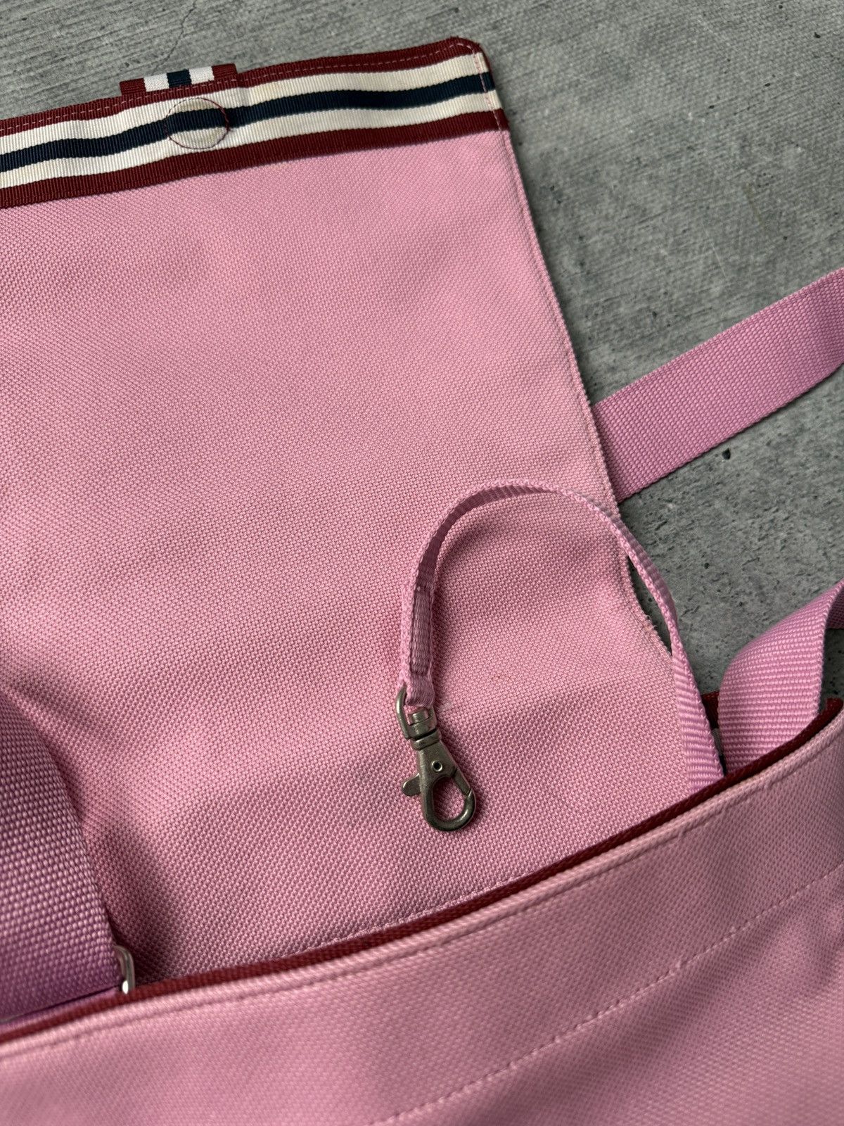 Lacoste Vintage Lacoste Crossbody Bag Pink Size ONE SIZE - 10 Thumbnail