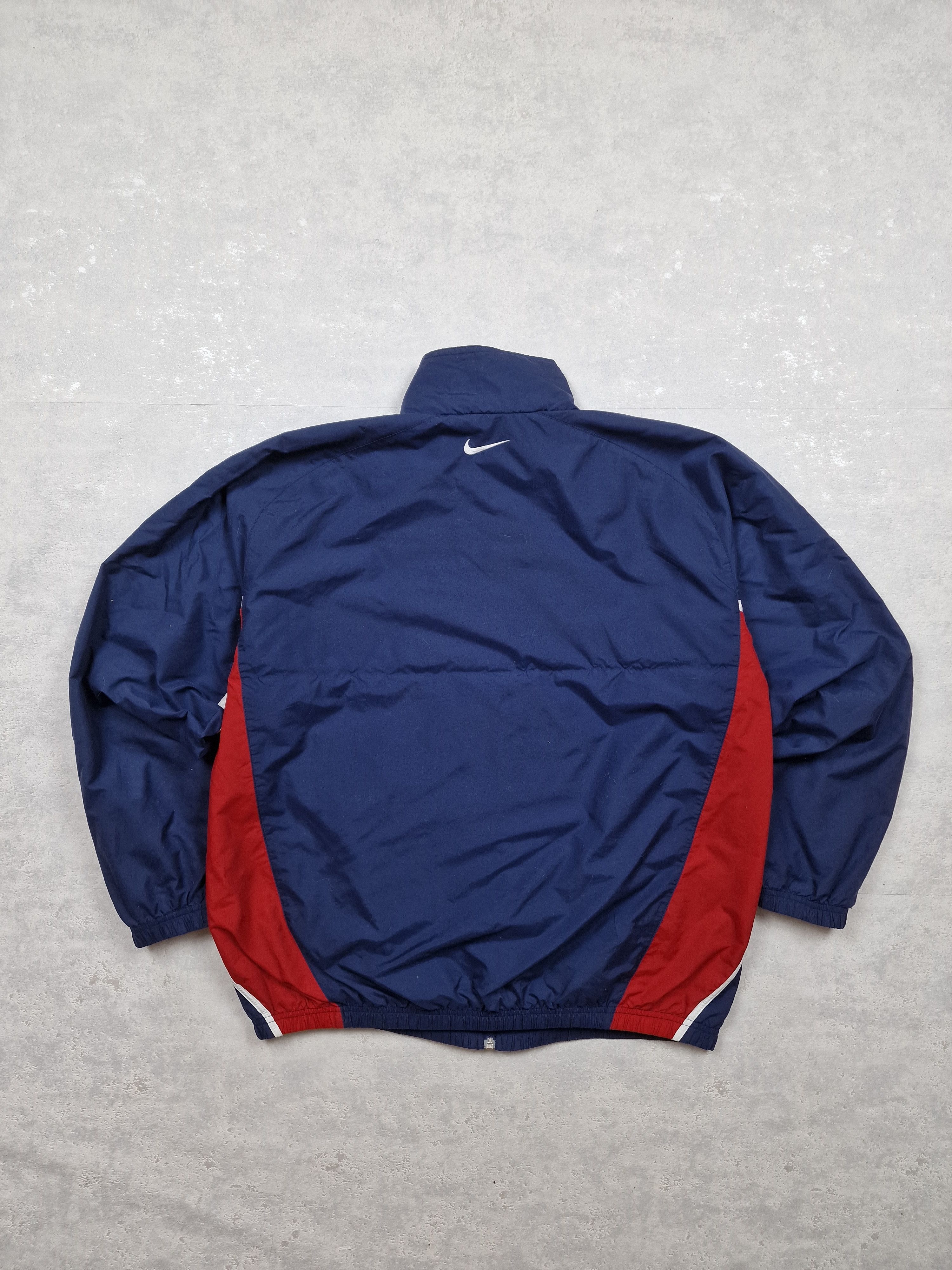 Nike 00s Nike Retro Logo Vintage Y2K Oversize Hylon Retro Jacket Size US L / EU 52-54 / 3 - 8 Thumbnail