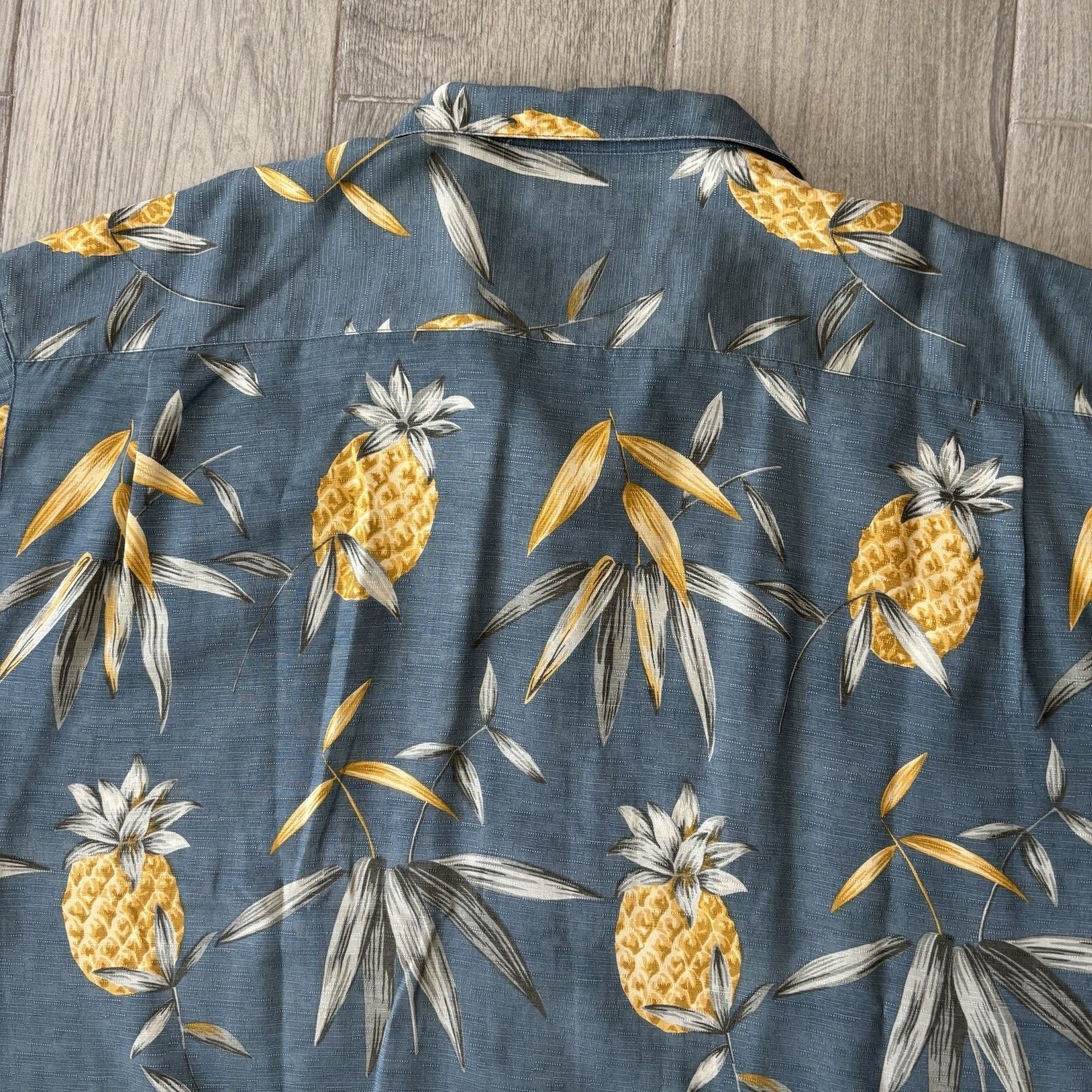 Tommy Bahama Tommy Bahama Hawaiian Silk Shirt Pineapple Floral Mens XXL Size US XXL / EU 58 / 5 - 5 Thumbnail