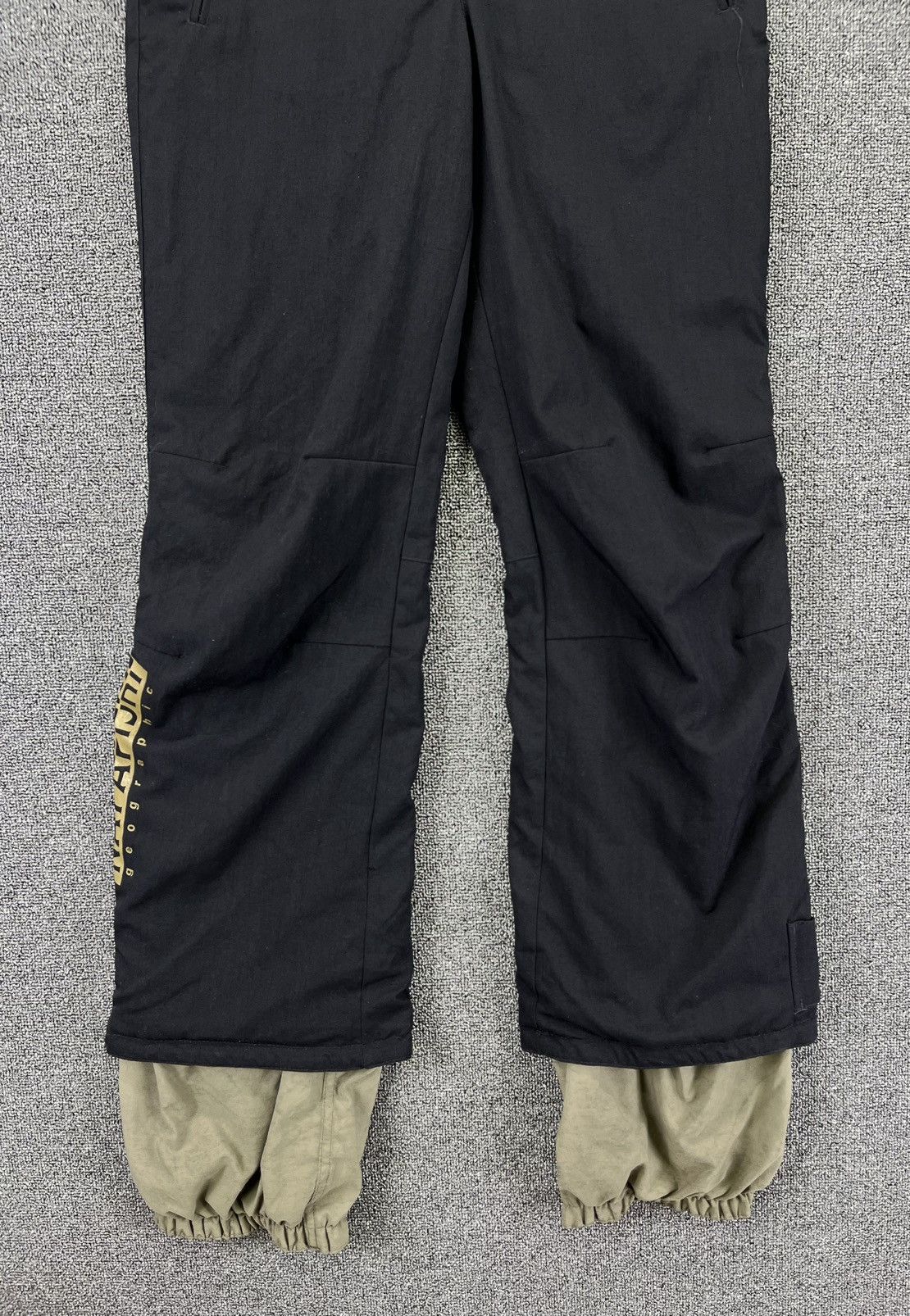 Napapijri Vintage Napapijri Ski Overall Black Big Logo Pants Jumpsuit Size US 29 - 3 Thumbnail